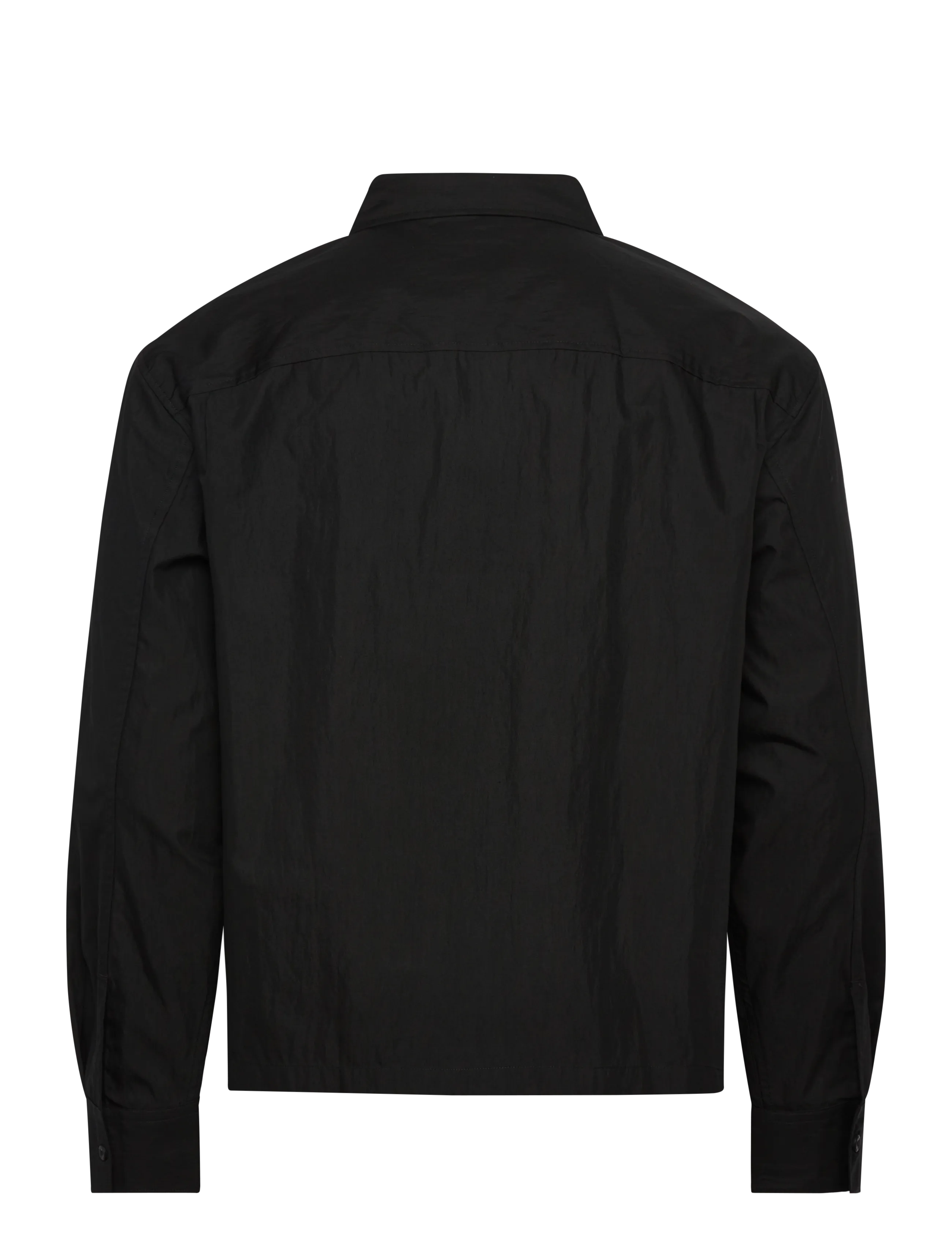 Calvin Klein - LS COTTON NYLON EASY CROPPED SHI - nach anlass kaufen - black - 2