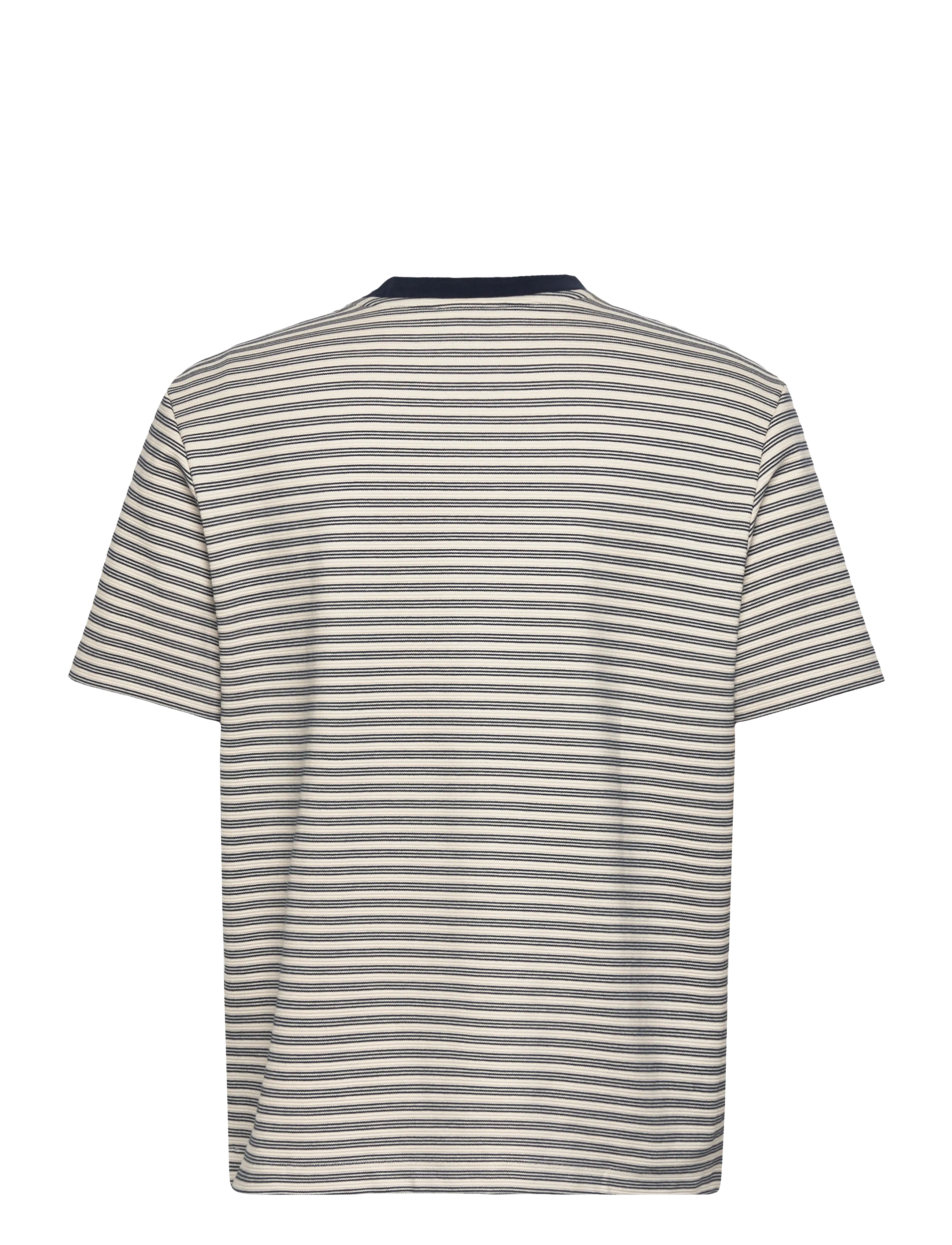 Calvin Klein - SS STRIPED OTTOMAN TEE - lühikeste varrukatega t-särgid - chalk - 2