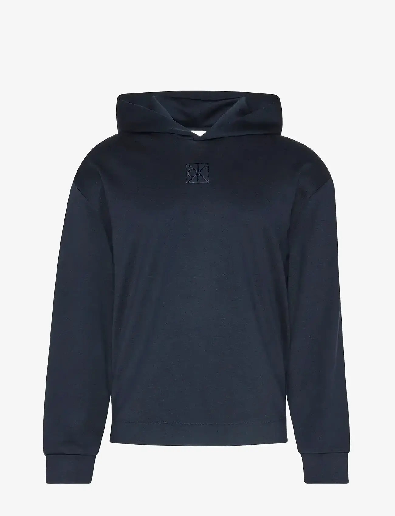 Calvin Klein - LS STRETCH WOOL BLEND PO HOODIE - hoodies - dark sapphire - 1