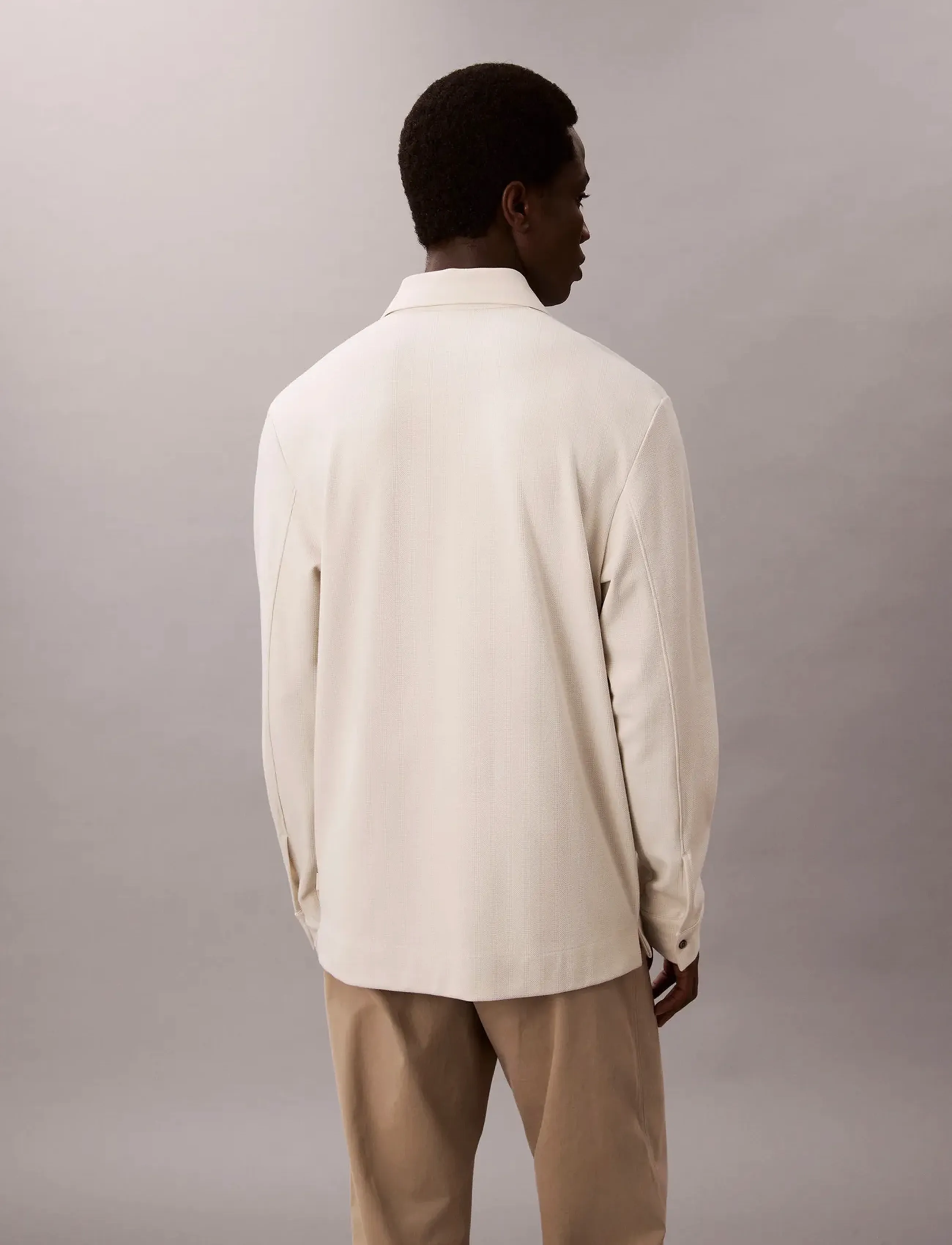 Ls Jacquard Wool Polo 4