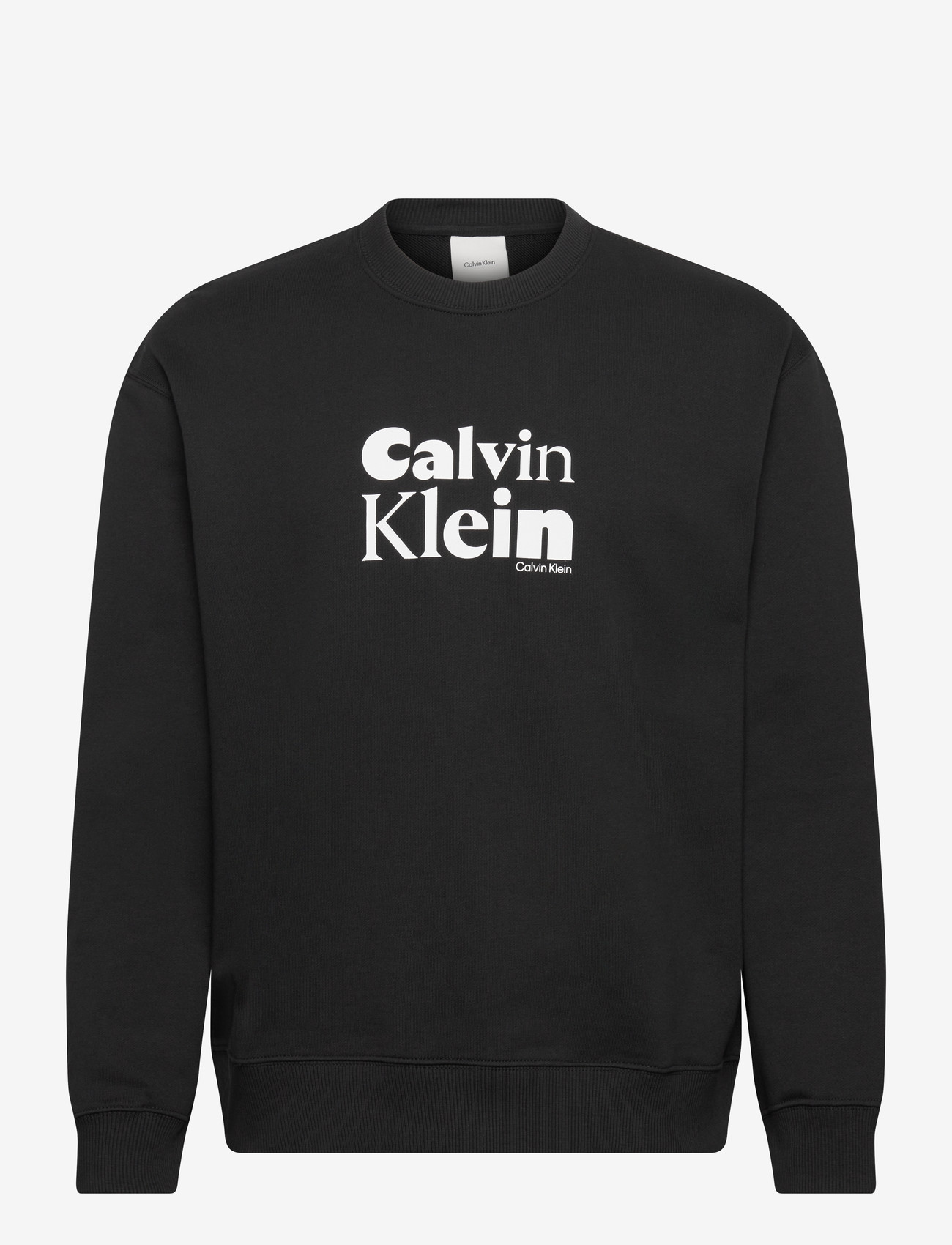 Calvin Klein - LS EU 350TERRY CALVIN BOLD GRAPH - shop efter anledning - black - 1