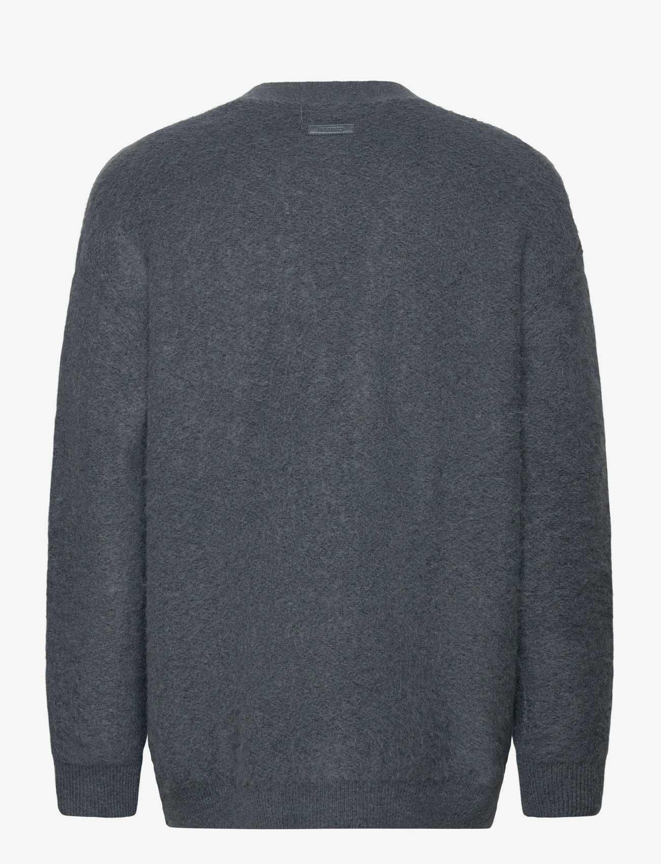 Calvin Klein - LS BRUSHED ALPACA CARDIGAN SWTR - cardigans - harlem night blue - 1