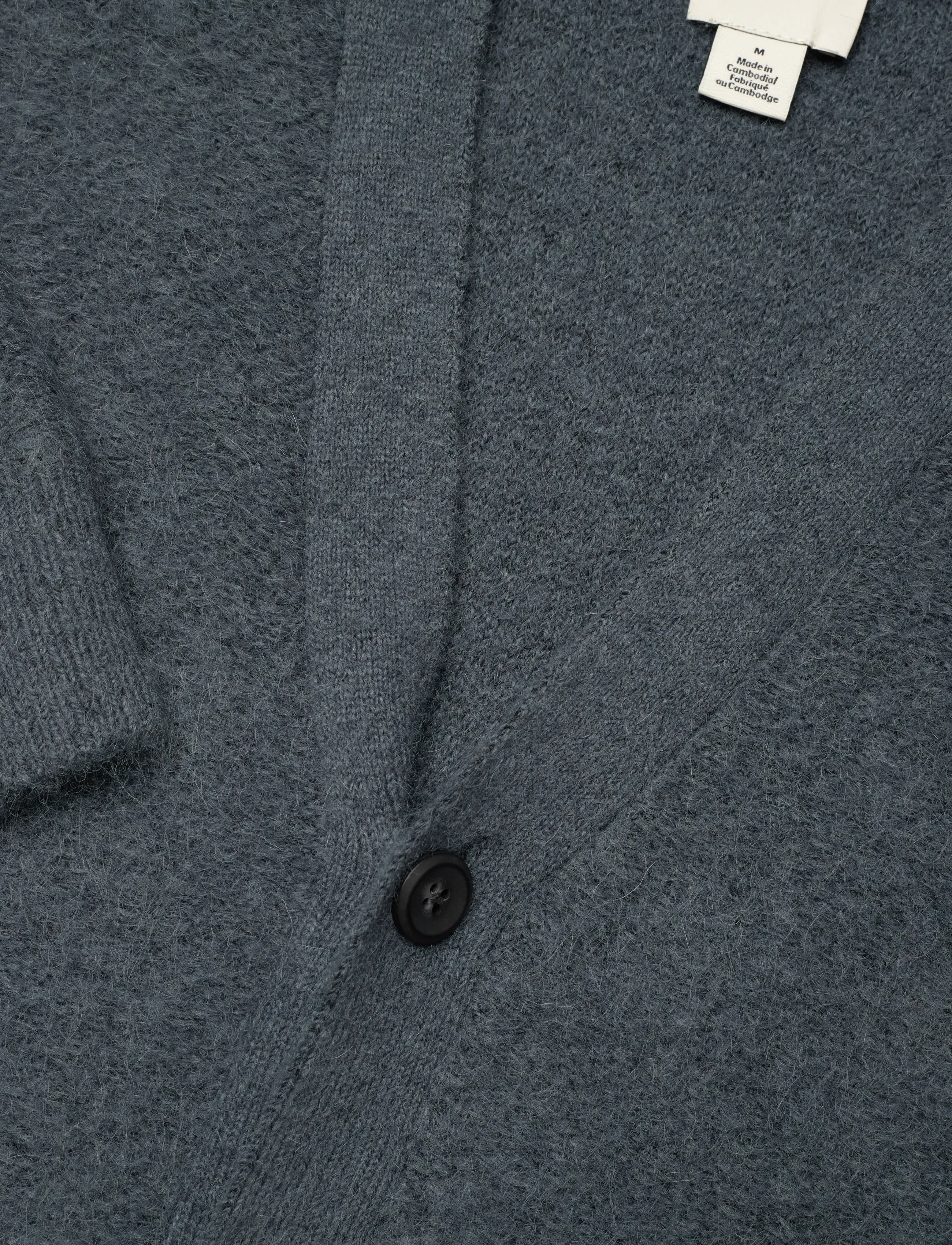 Calvin Klein - LS BRUSHED ALPACA CARDIGAN SWTR - kardiganid - harlem night blue - 2