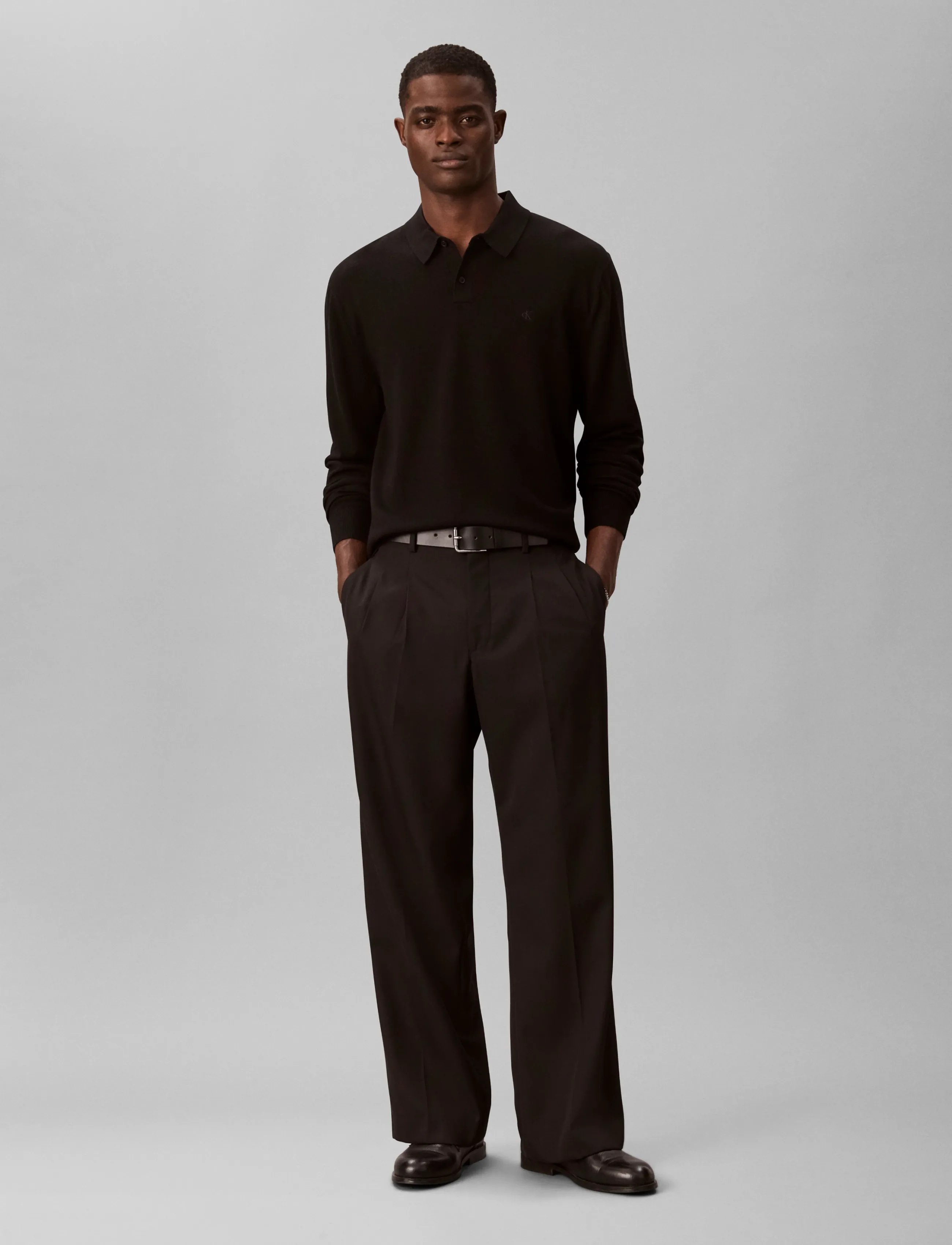 Ls 100% Merino Polo 14Gg