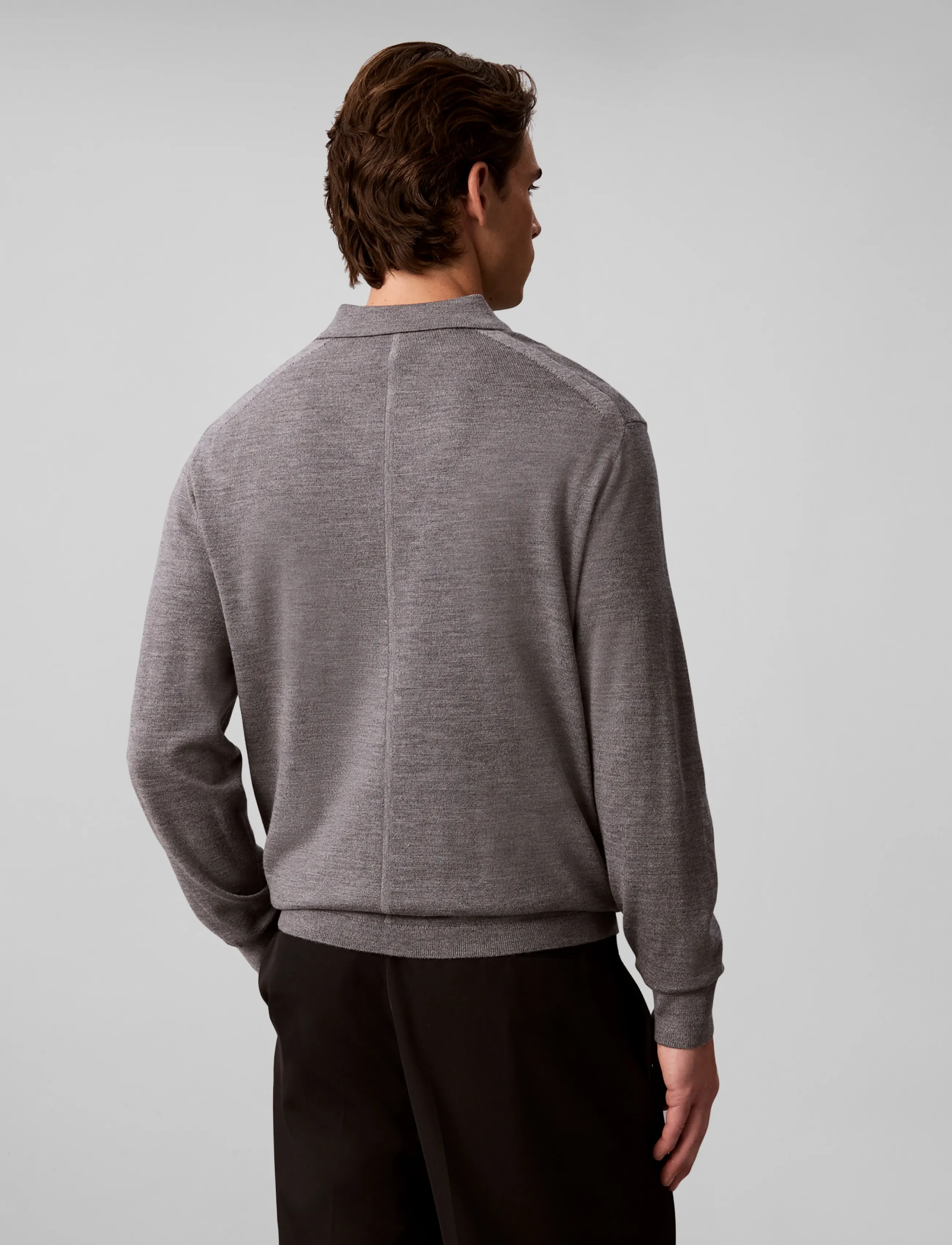 Ls 100% Merino Polo 14Gg 2