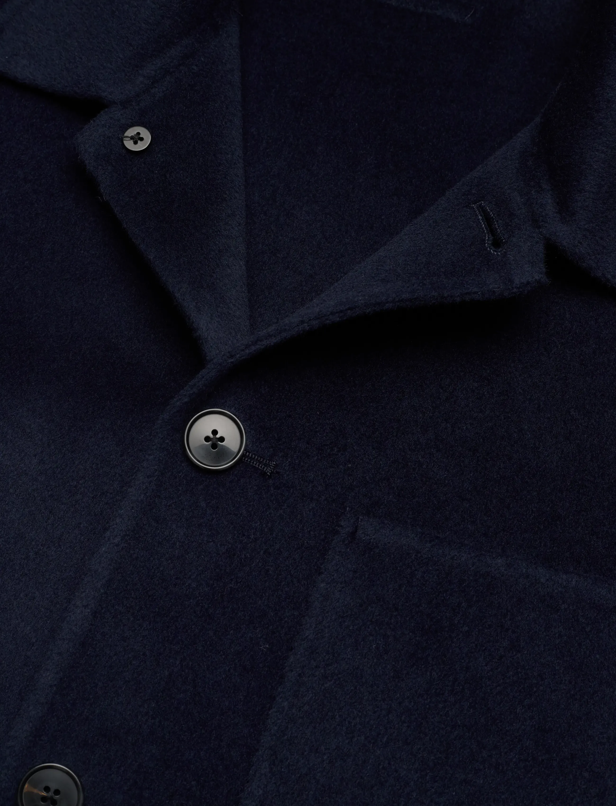 Calvin Klein - LS DOUBLE FACE WOOL BLEND CHORE - jacken - dark sapphire - 2