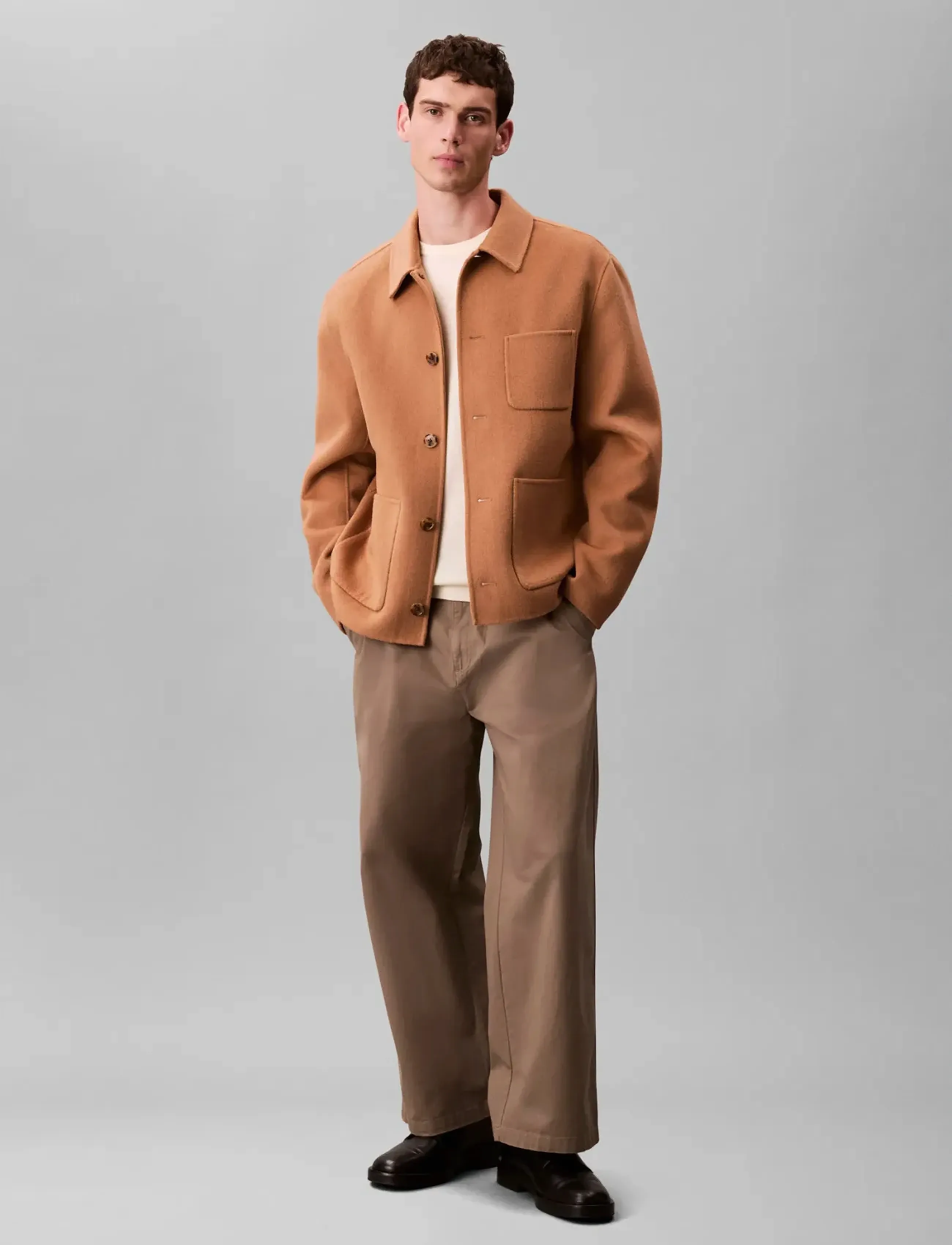 Ls Double Face Wool Blend Chore 2