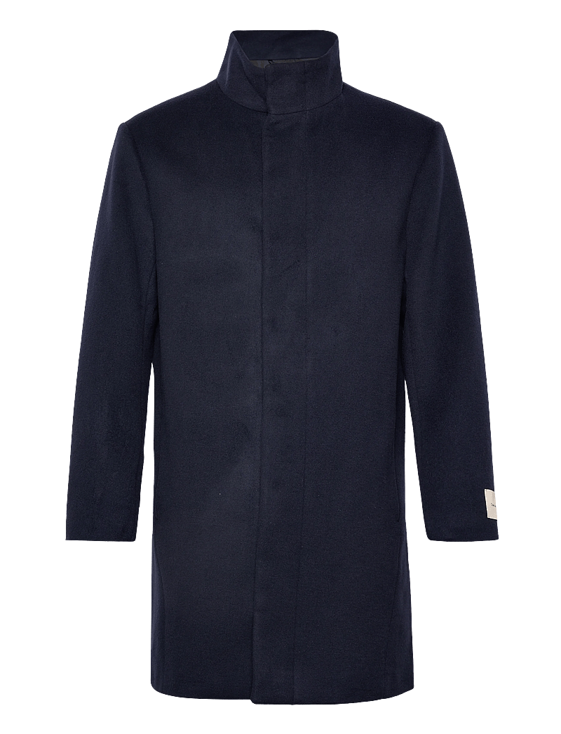 Calvin Klein - LS WOOL BLEND CAR COAT - wollmäntel - dark sapphire - 0