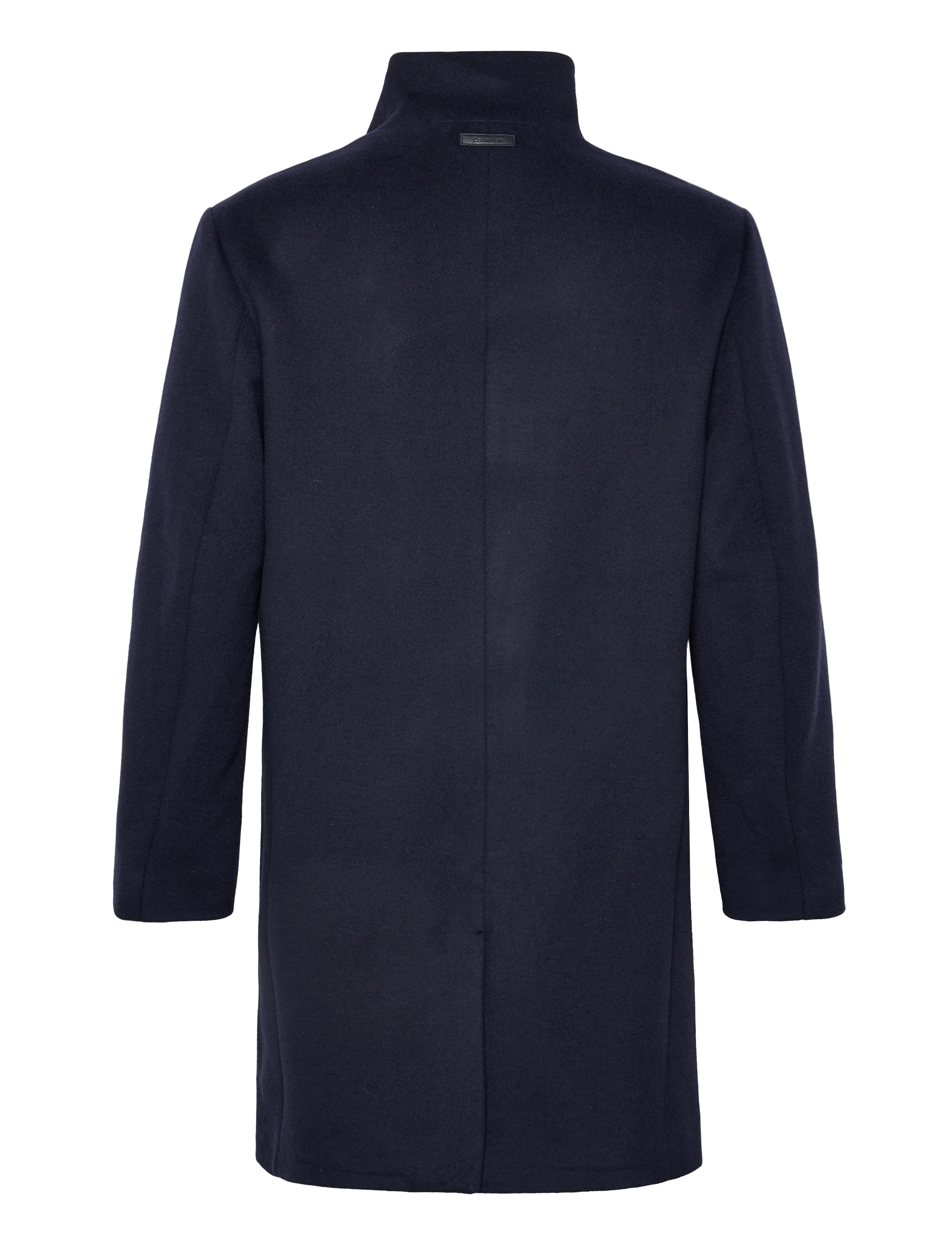 Calvin Klein - LS WOOL BLEND CAR COAT - ullrockar - dark sapphire - 1