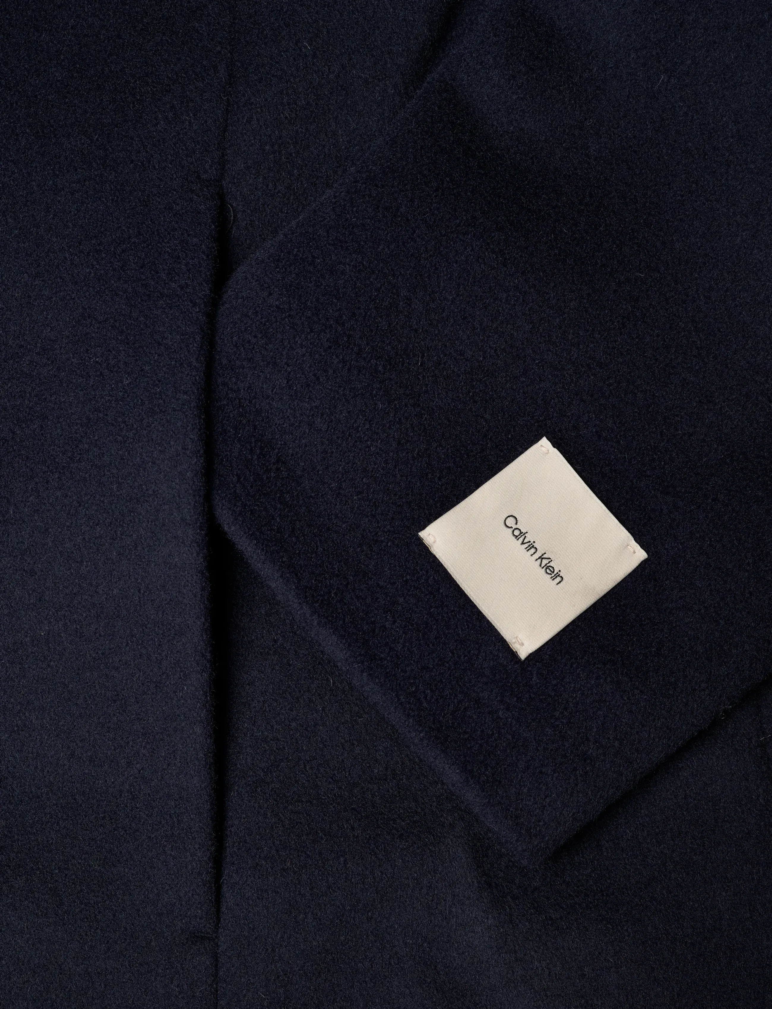 Calvin Klein - LS WOOL BLEND CAR COAT - ullrockar - dark sapphire - 3
