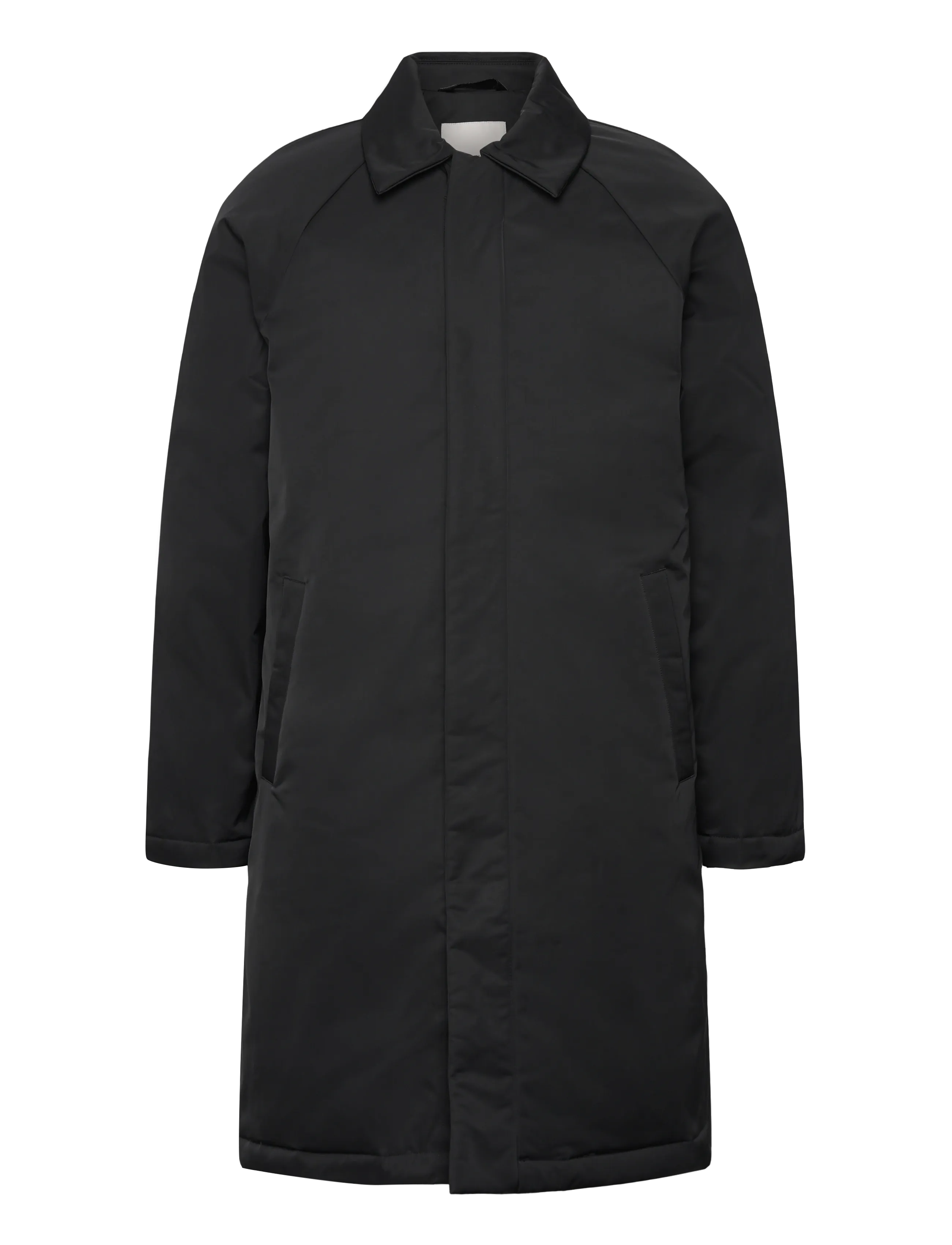 CALVIN KLEIN Ls Long Filled Car Mantel Schwarz - XL - Herren