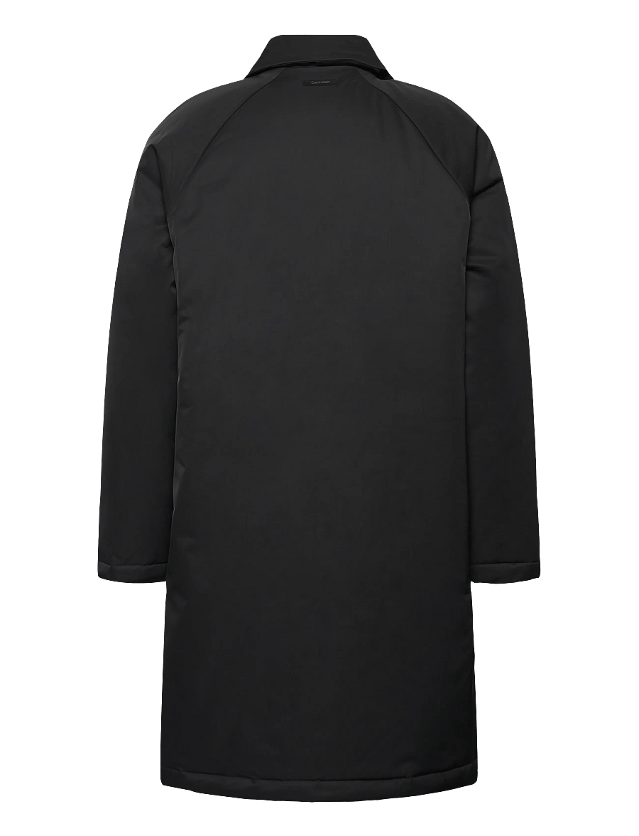 Calvin Klein - LS LONG FILLED CAR COAT - daunenjacken - black - 1