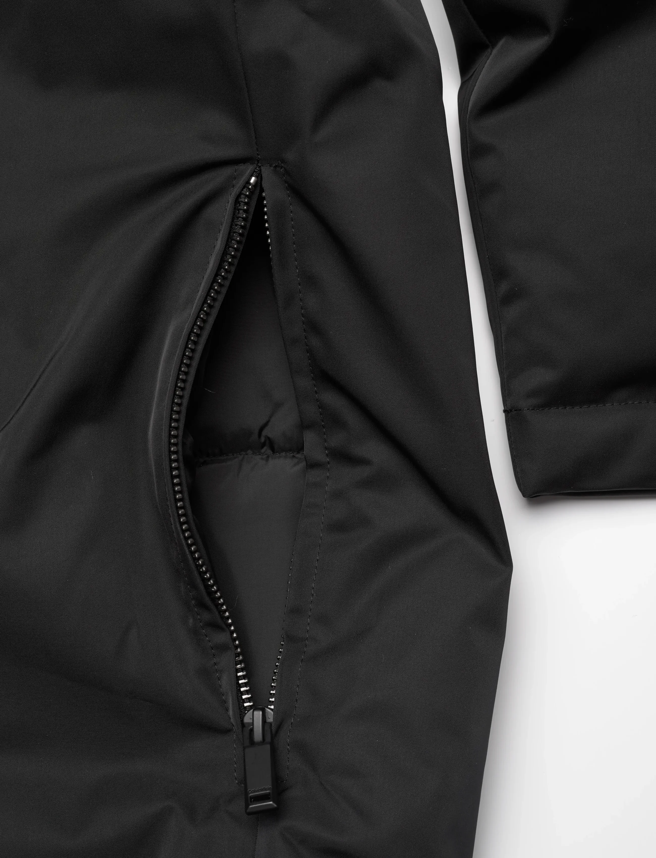 Calvin Klein - LS LONG FILLED CAR COAT - kurtki zimowe - black - 4