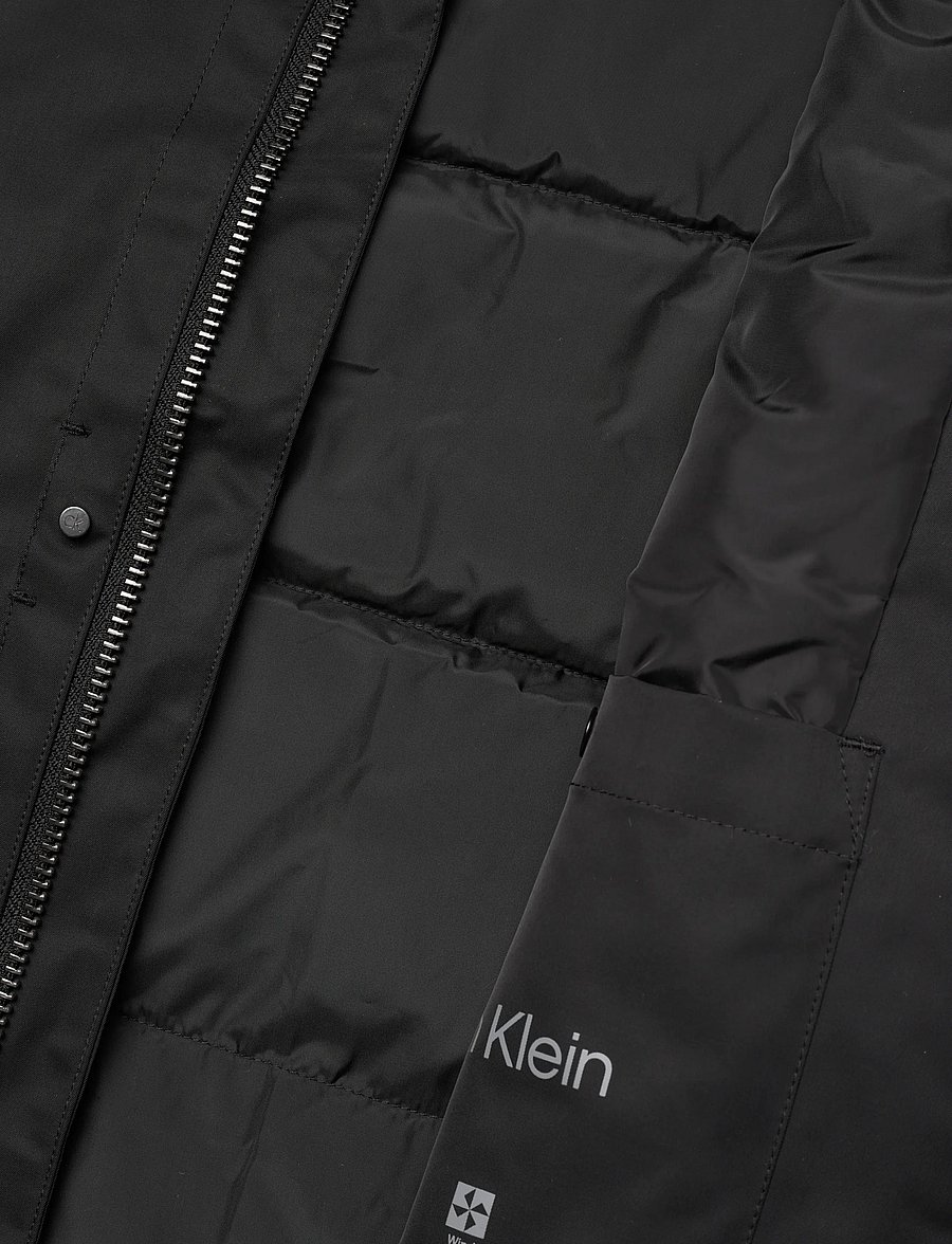Calvin Klein - LS LONG FILLED CAR COAT - daunenjacken - black - 5