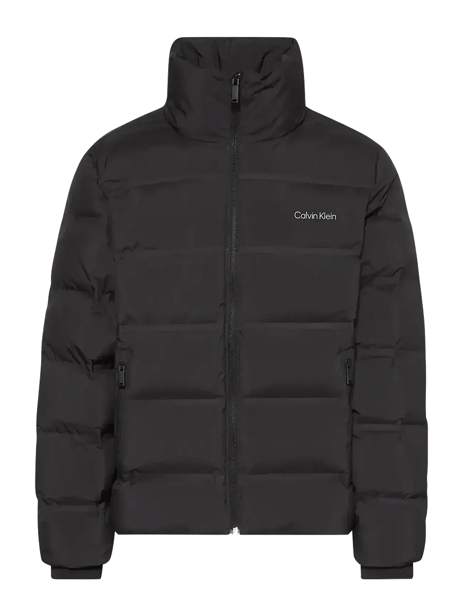 Calvin Klein - LS QUILTED BONDED CHANNEL HD PUF - dunjackor - black - 1
