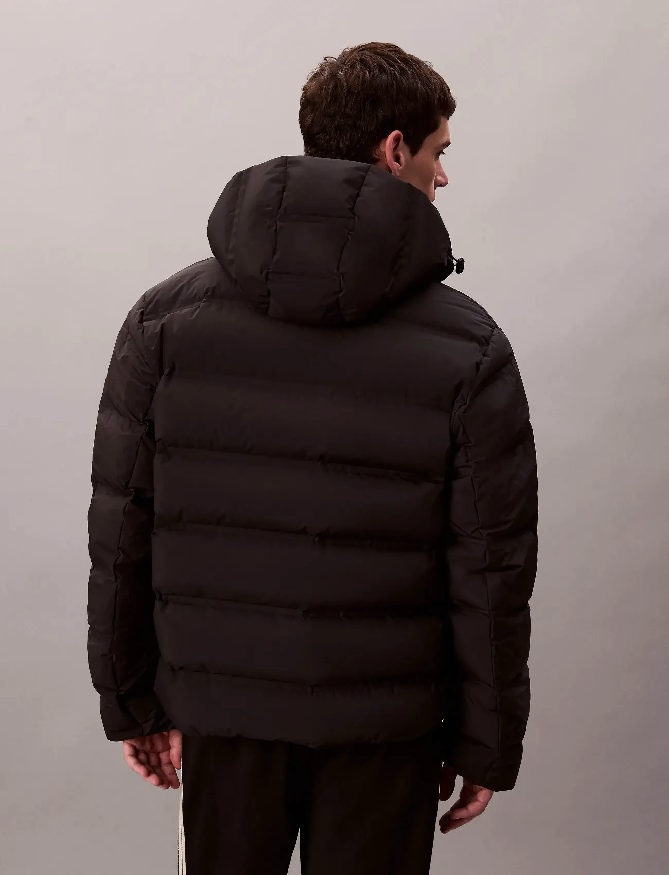Calvin Klein - LS QUILTED BONDED CHANNEL HD PUF - dunjackor - black - 4