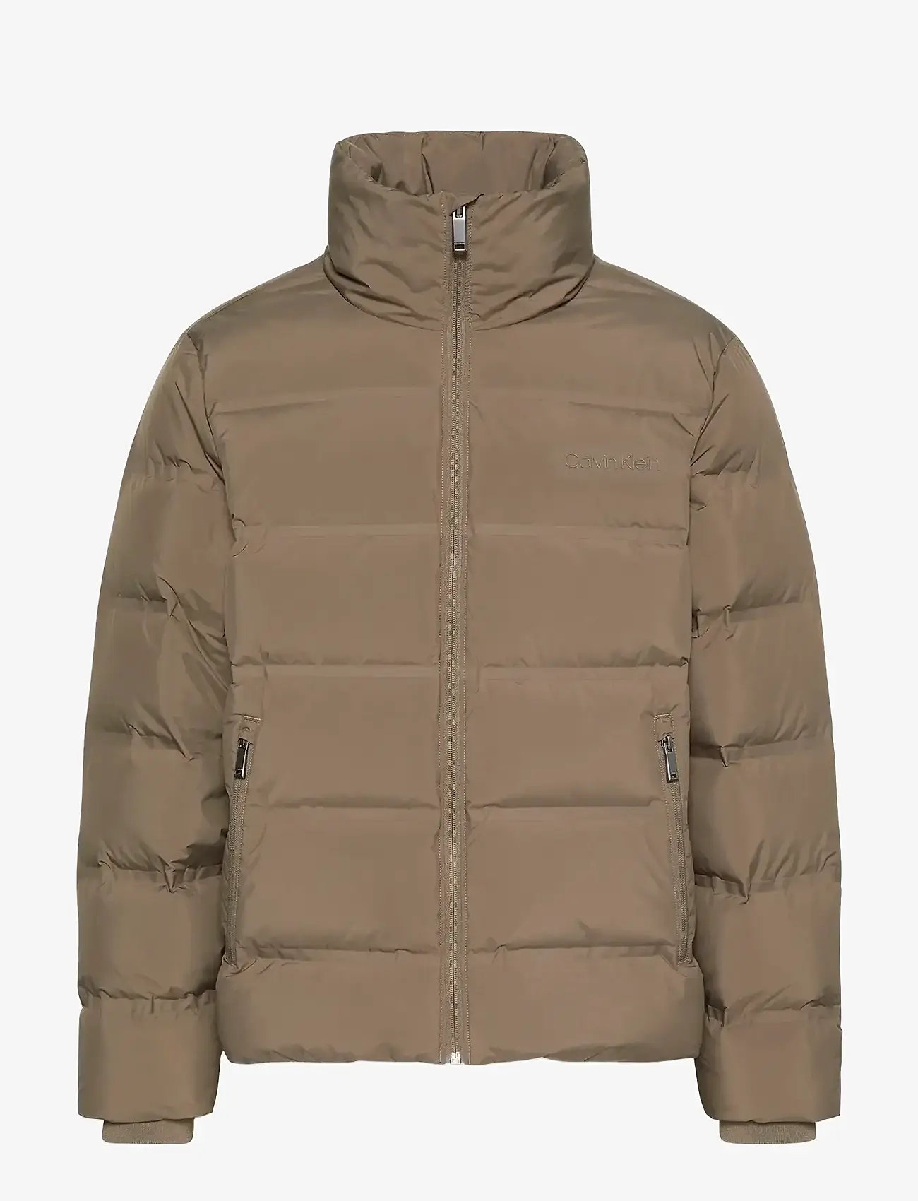 Calvin Klein - LS QUILTED BONDED CHANNEL HD PUF - vinterjackor - bungee cord - 0