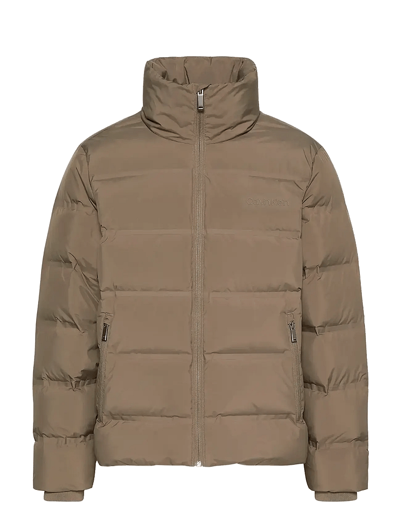 Calvin Klein - LS QUILTED BONDED CHANNEL HD PUF - vinterjackor - bungee cord - 0