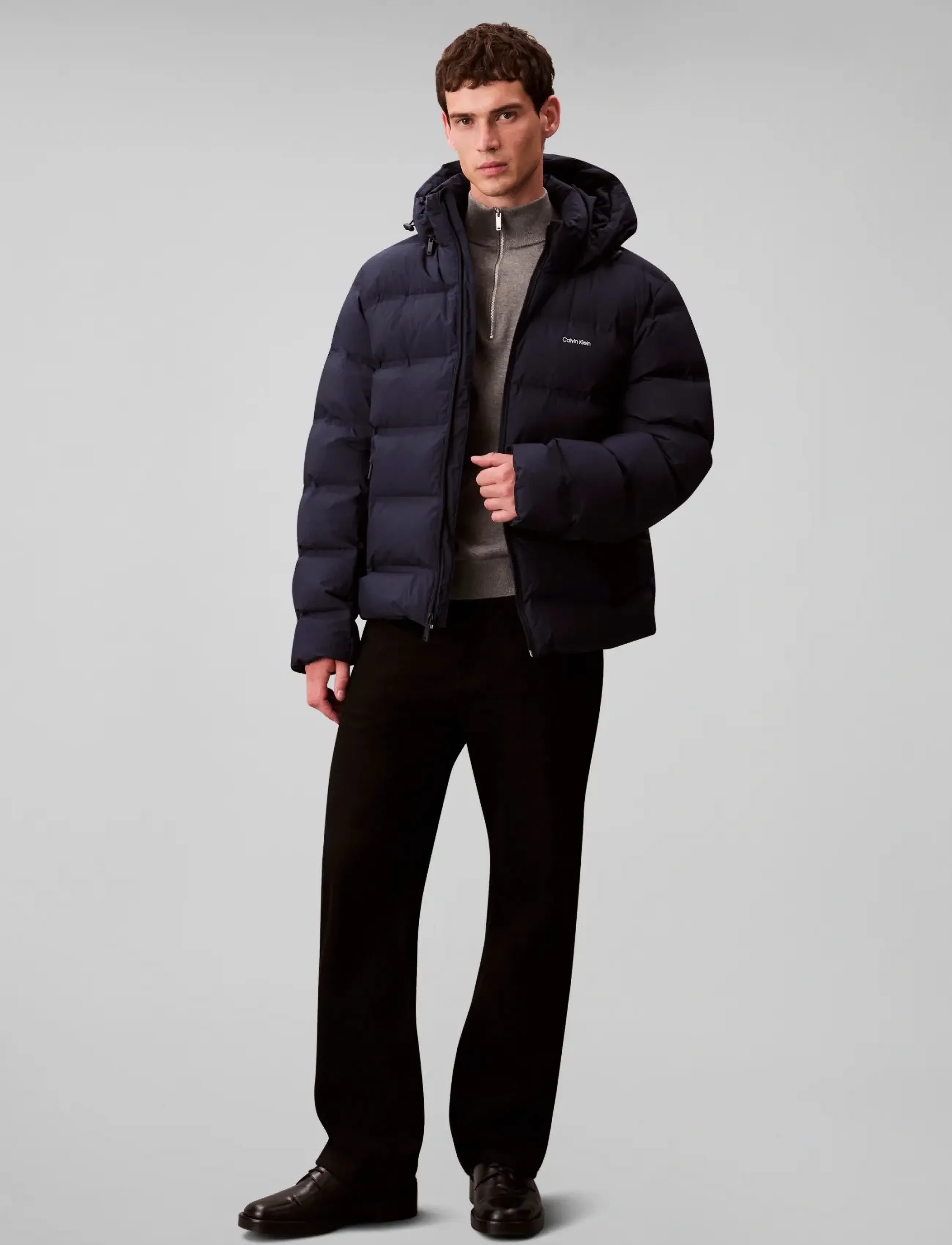 Calvin Klein - LS QUILTED BONDED CHANNEL HD PUF - dunjakker - dark sapphire - 2