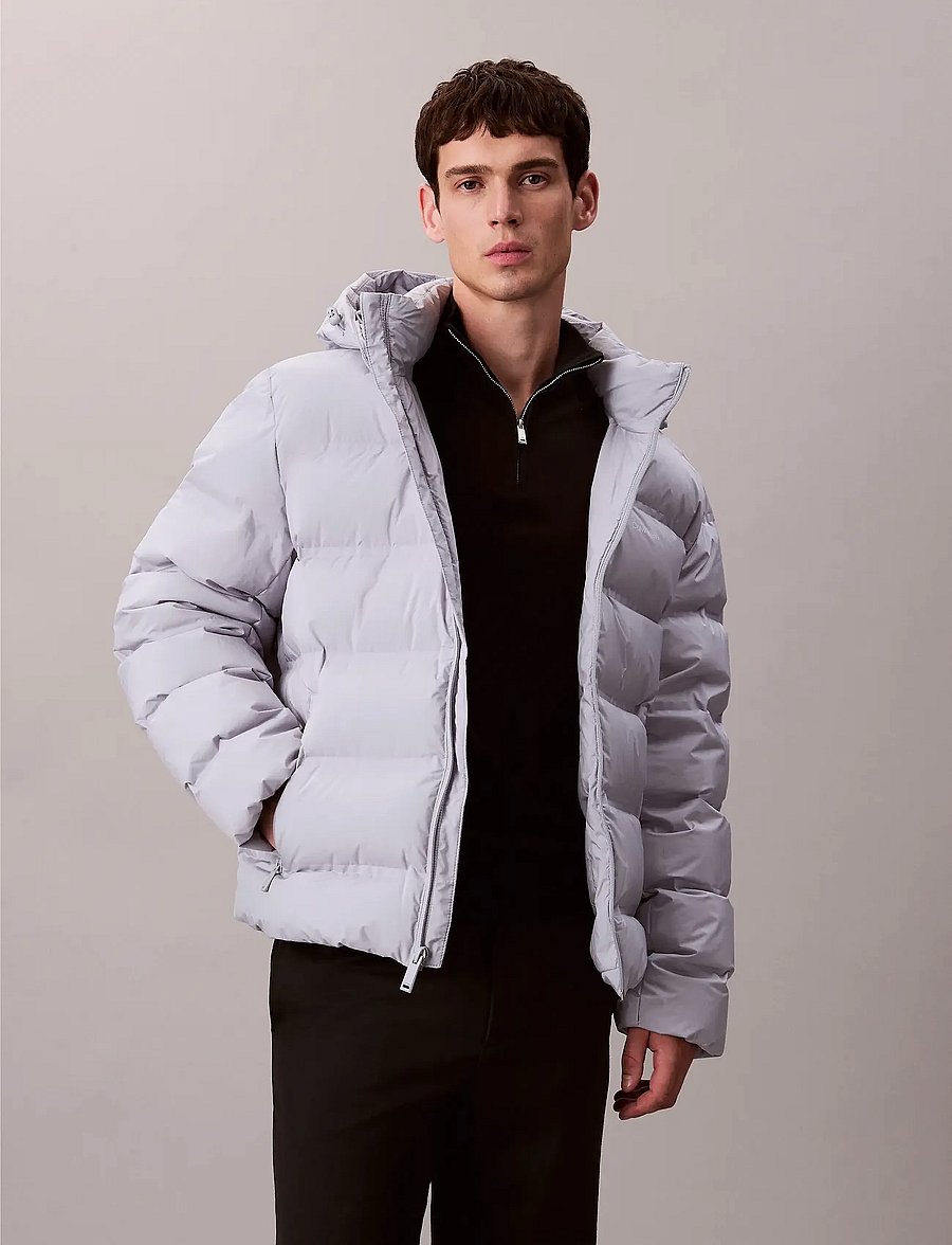 Calvin Klein - LS QUILTED BONDED CHANNEL HD PUF - vestes matelassées - gray marble - 2