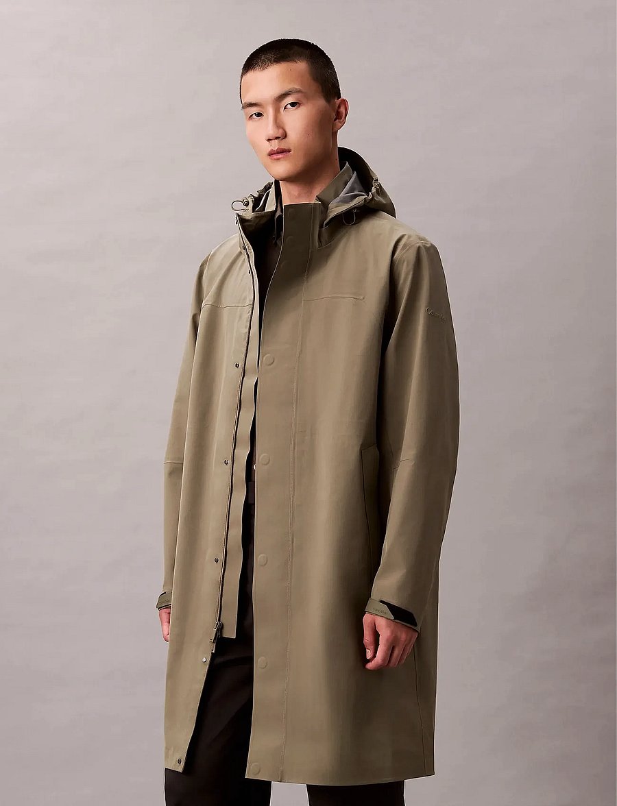 Calvin Klein - LS 3 IN 1 TECH HOODED CITY COAT - parkas - smokey olive - 3