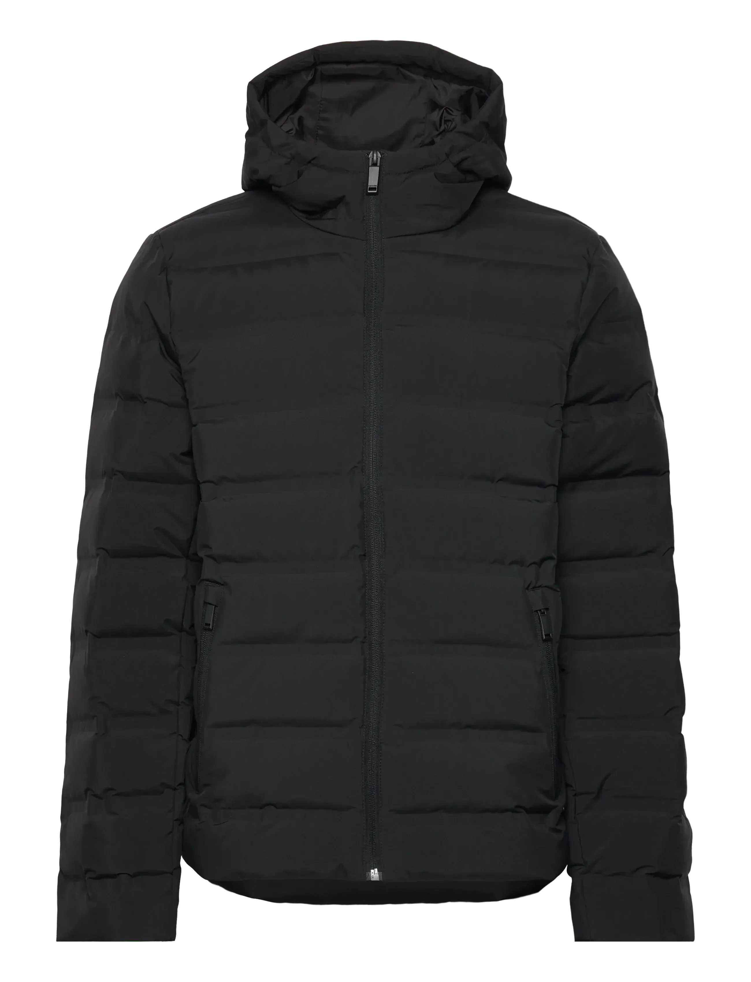 CALVIN KLEIN Ls Packable Embossed Logo Quilte Schwarz - XXL - Herren