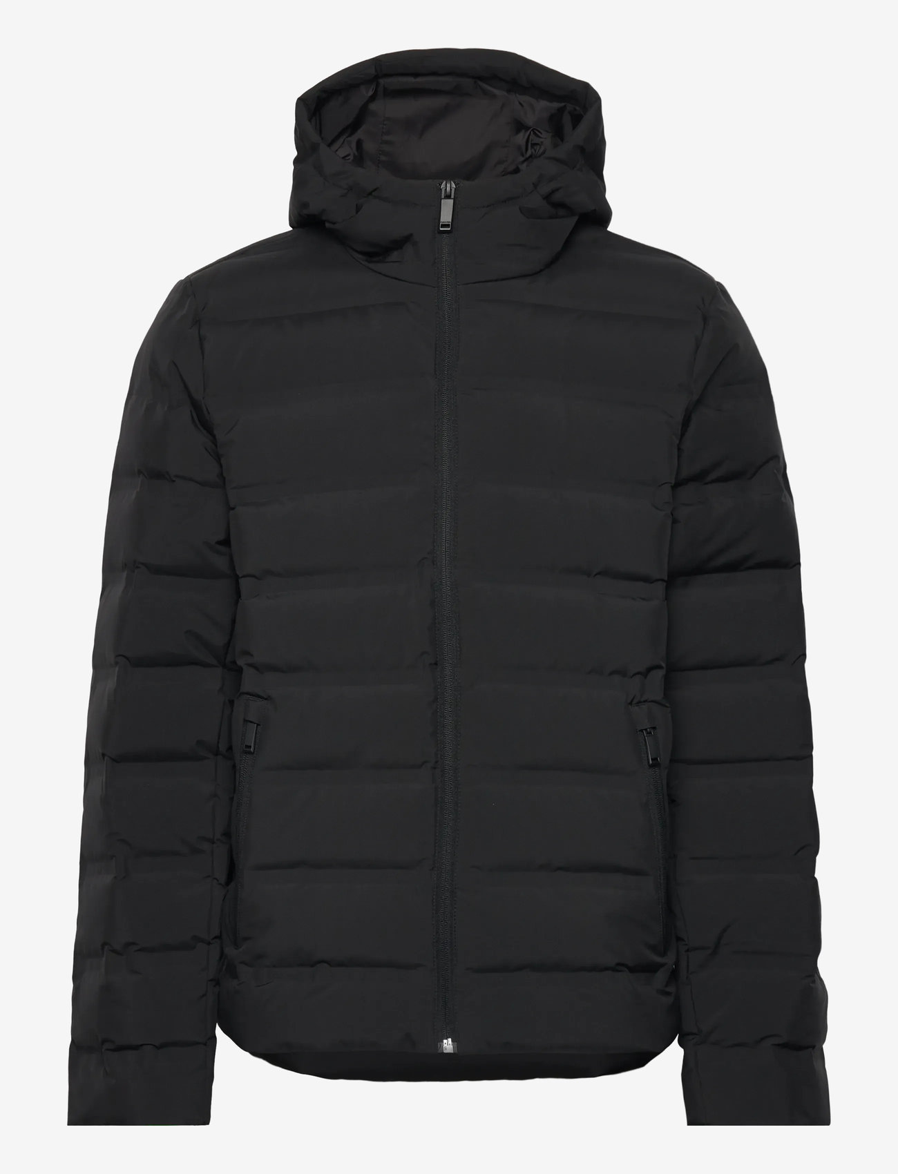 Calvin Klein - LS PACKABLE EMBOSSED LOGO QUILTE - pūkinės striukės - black - 1