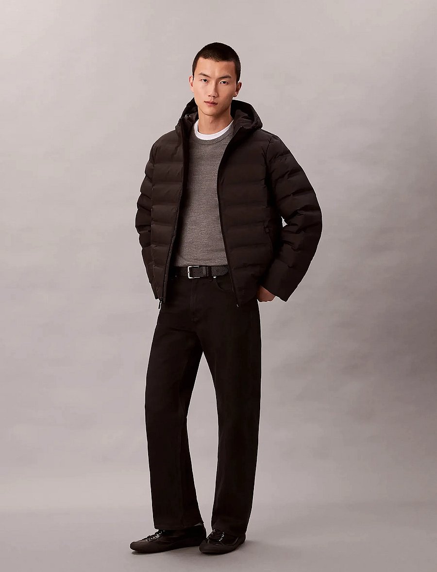 Calvin Klein - LS PACKABLE EMBOSSED LOGO QUILTE - sulejoped - black - 3