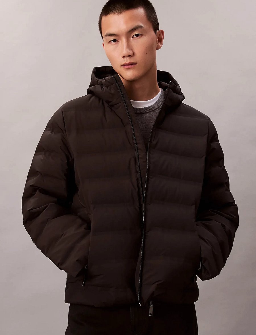 Calvin Klein - LS PACKABLE EMBOSSED LOGO QUILTE - sulejoped - black - 5