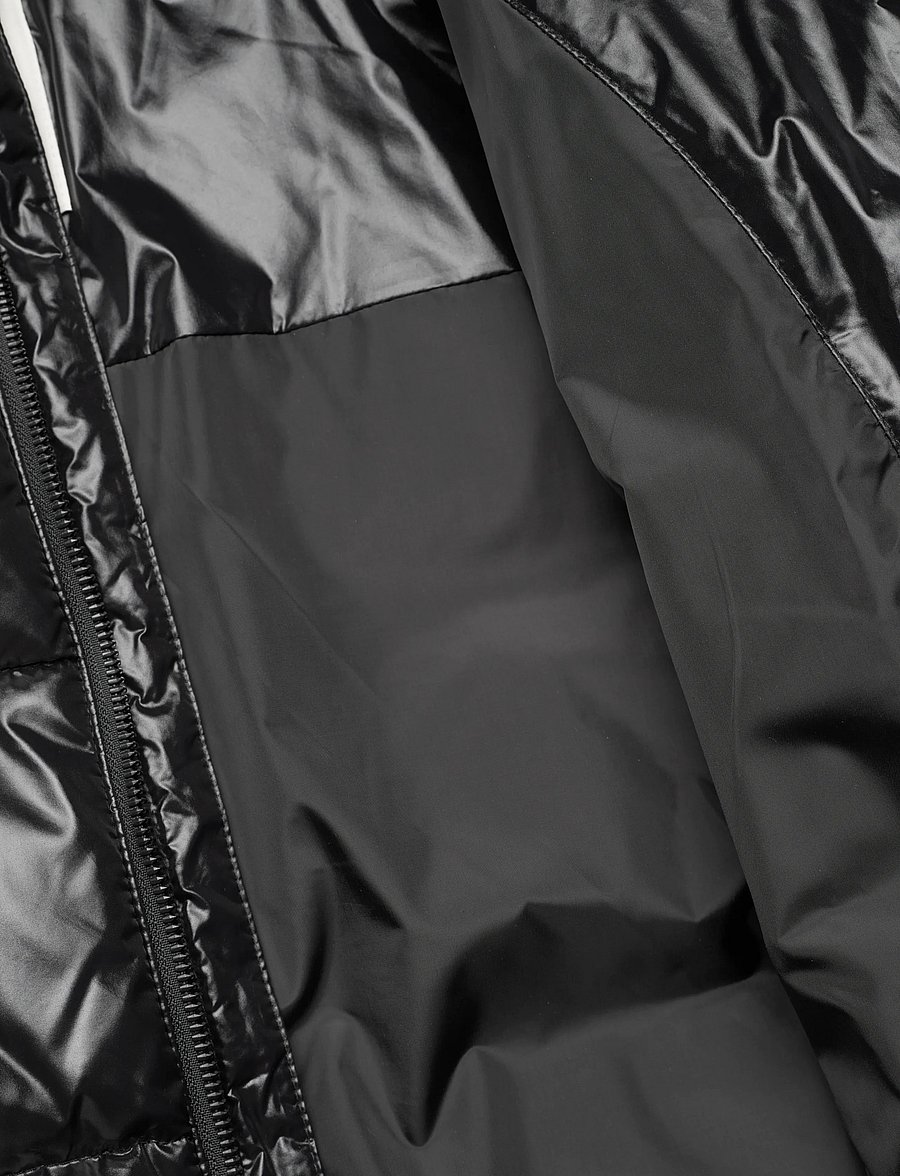 Calvin Klein - LS GLOSSY CHANNELED PUFFER JKT - daunenjacken - black - 5