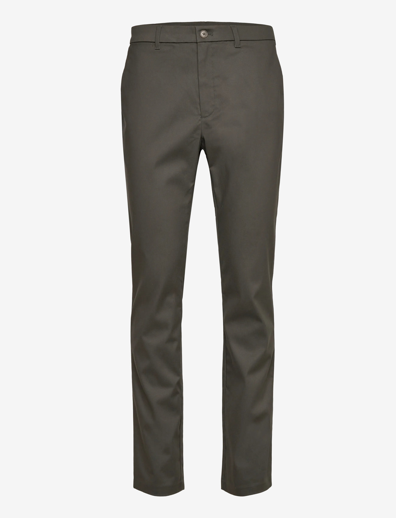 Calvin Klein - SLIM SATEEN CHINO TROUSER - chinos - beluga - 1