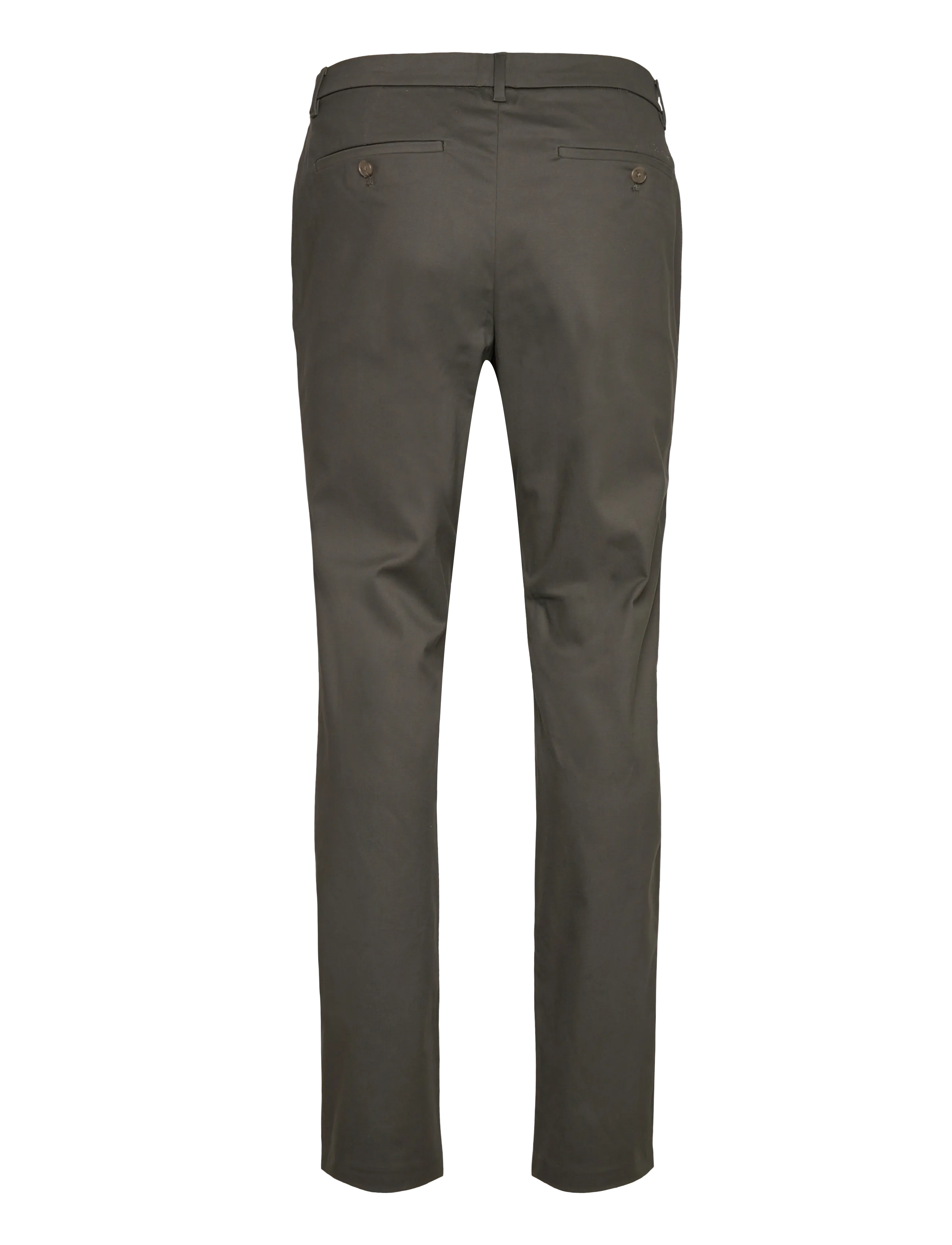 Calvin Klein - SLIM SATEEN CHINO TROUSER - chino püksid - beluga - 2
