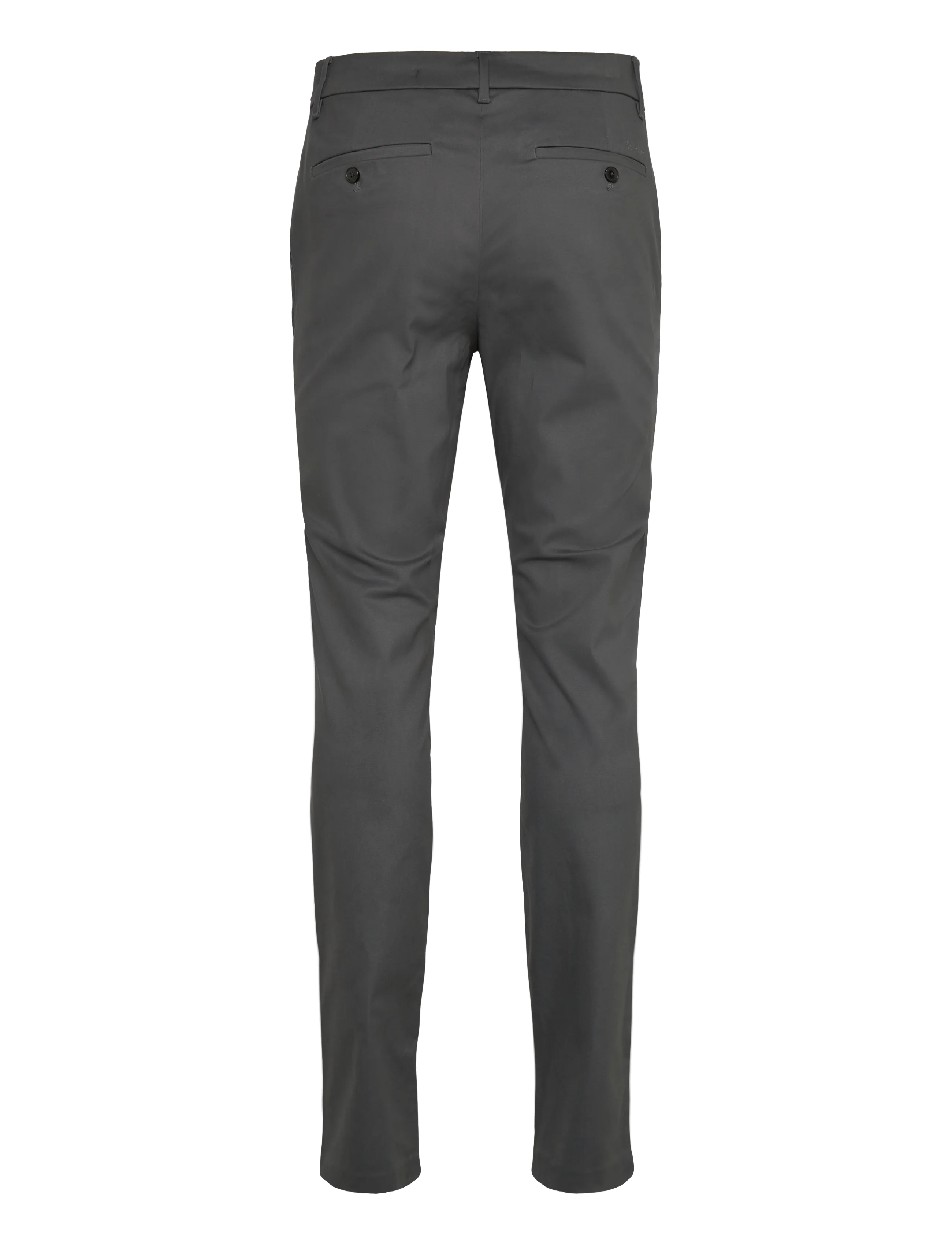 Calvin Klein - SLIM SATEEN CHINO TROUSER - chinos - dark grey - 2