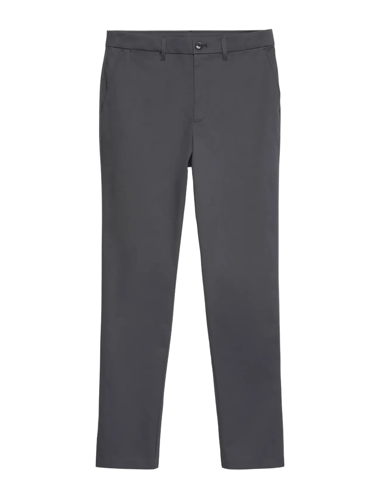 Calvin Klein - SLIM SATEEN CHINO TROUSER - chino-püksid - volcanic ash - 1