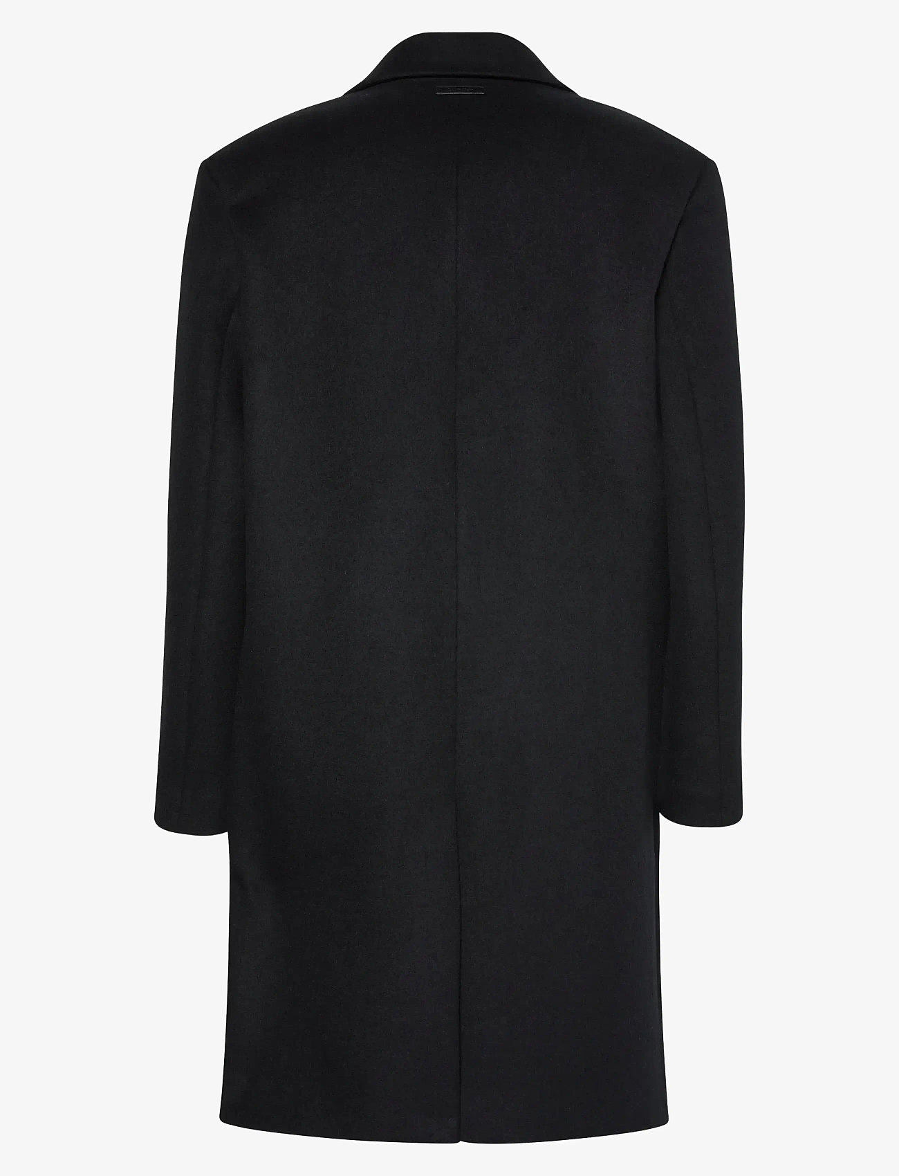 Calvin Klein - LS WOOL BLEND OVERCOAT - talvejoped - black - 1