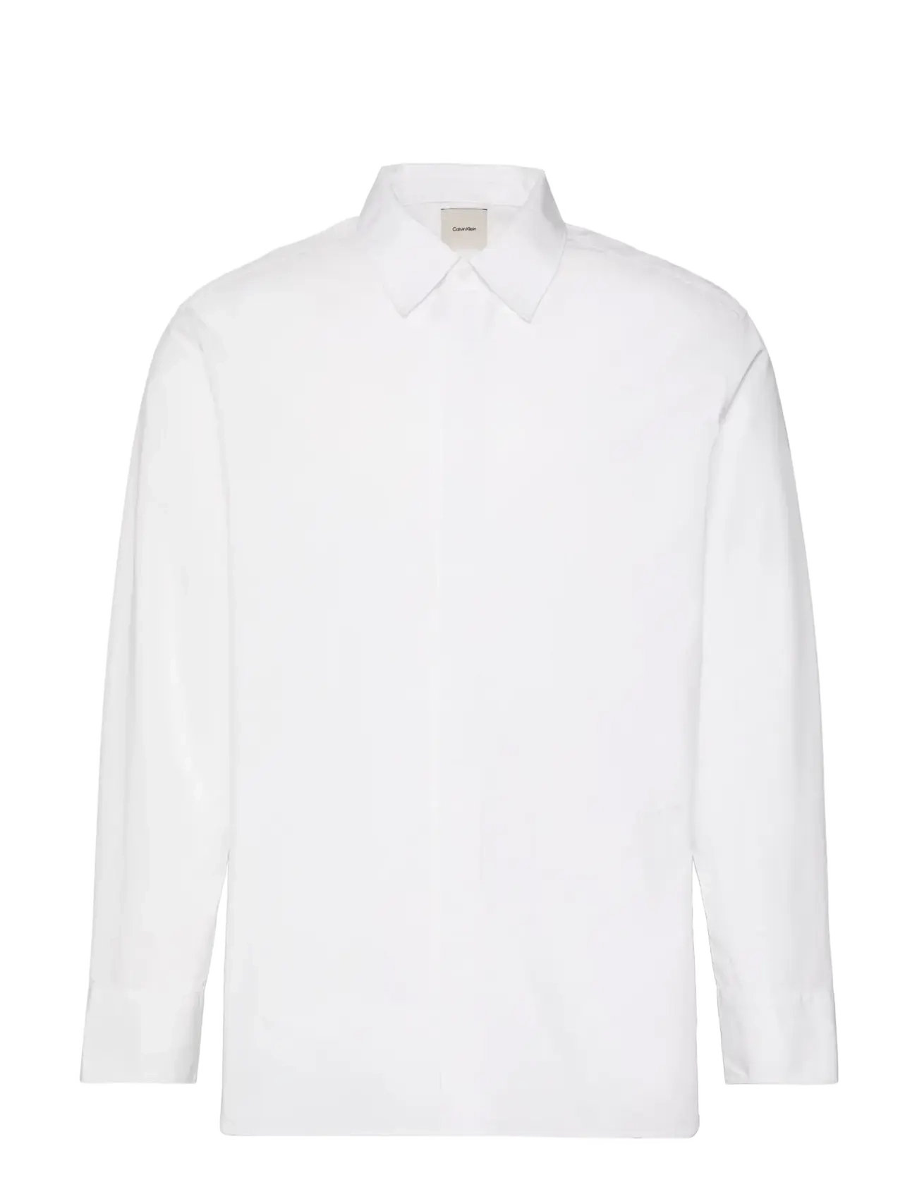 Ls Solid Crisp Relaxed Shirt