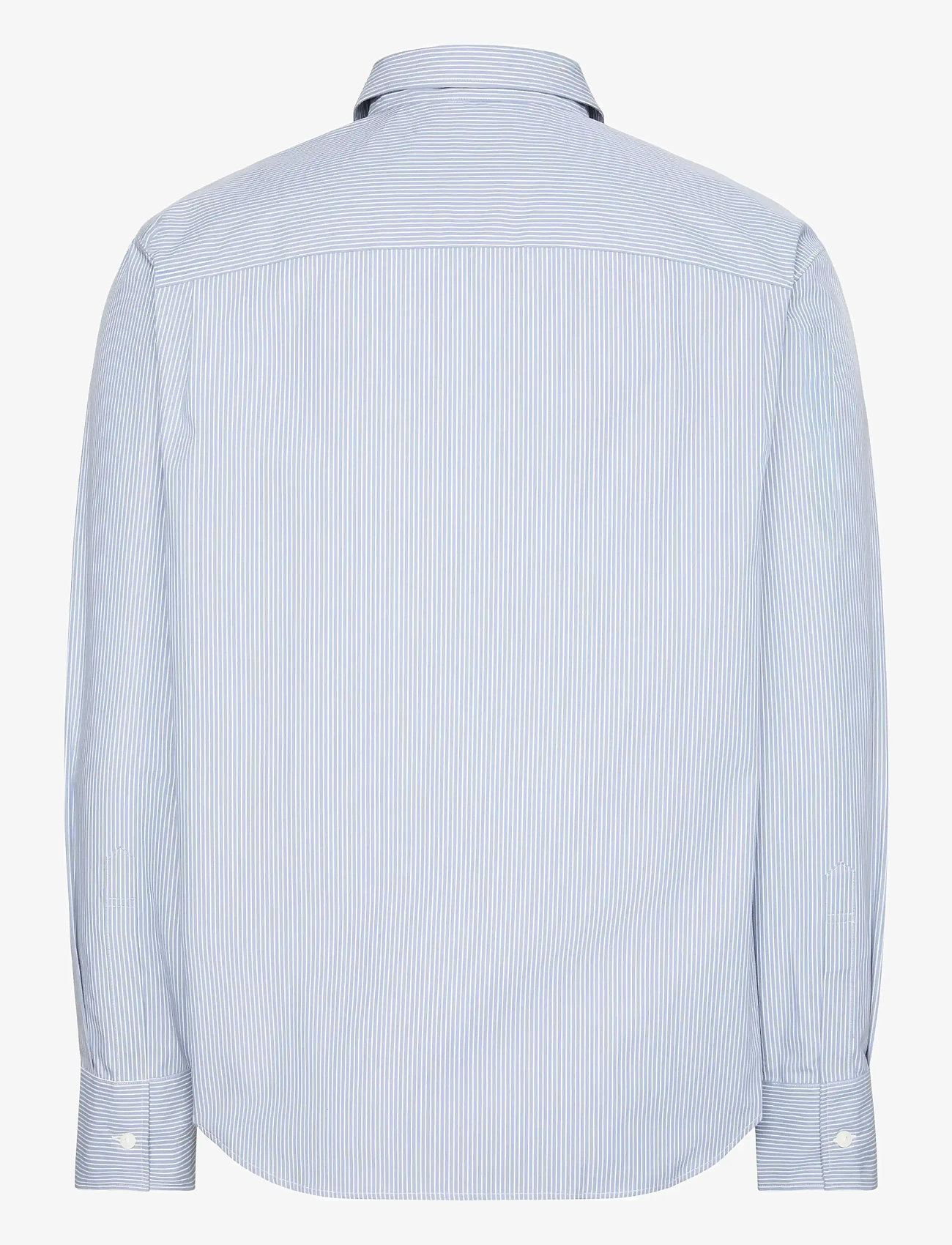 Calvin Klein - LS YD THIN STRIPE POPLIN EASY SH - avslappede skjorter - dusty sailor blue - 2