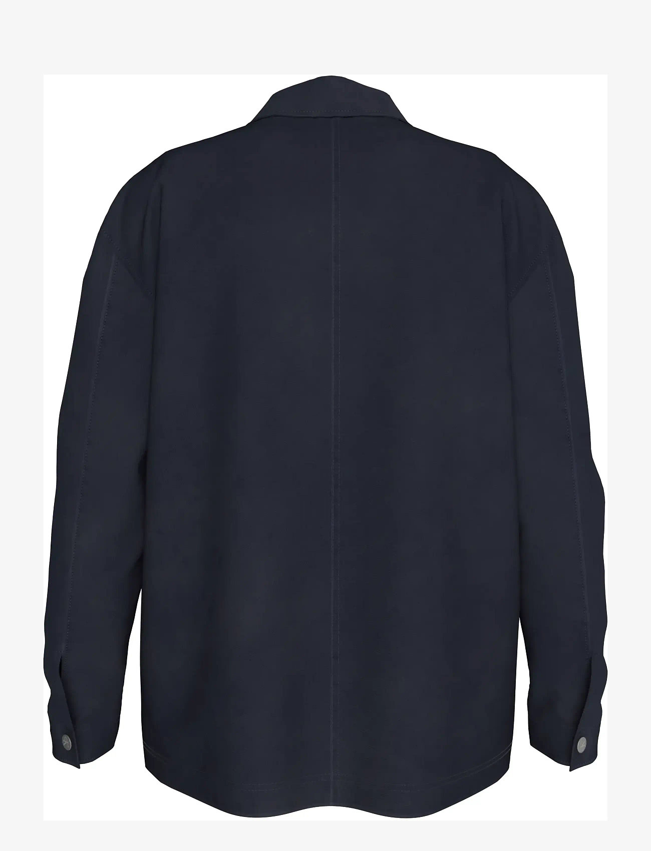 Calvin Klein - LS VISCOSE BLEND WORKWEAR CHORE - casual hemden - dark sapphire - 1