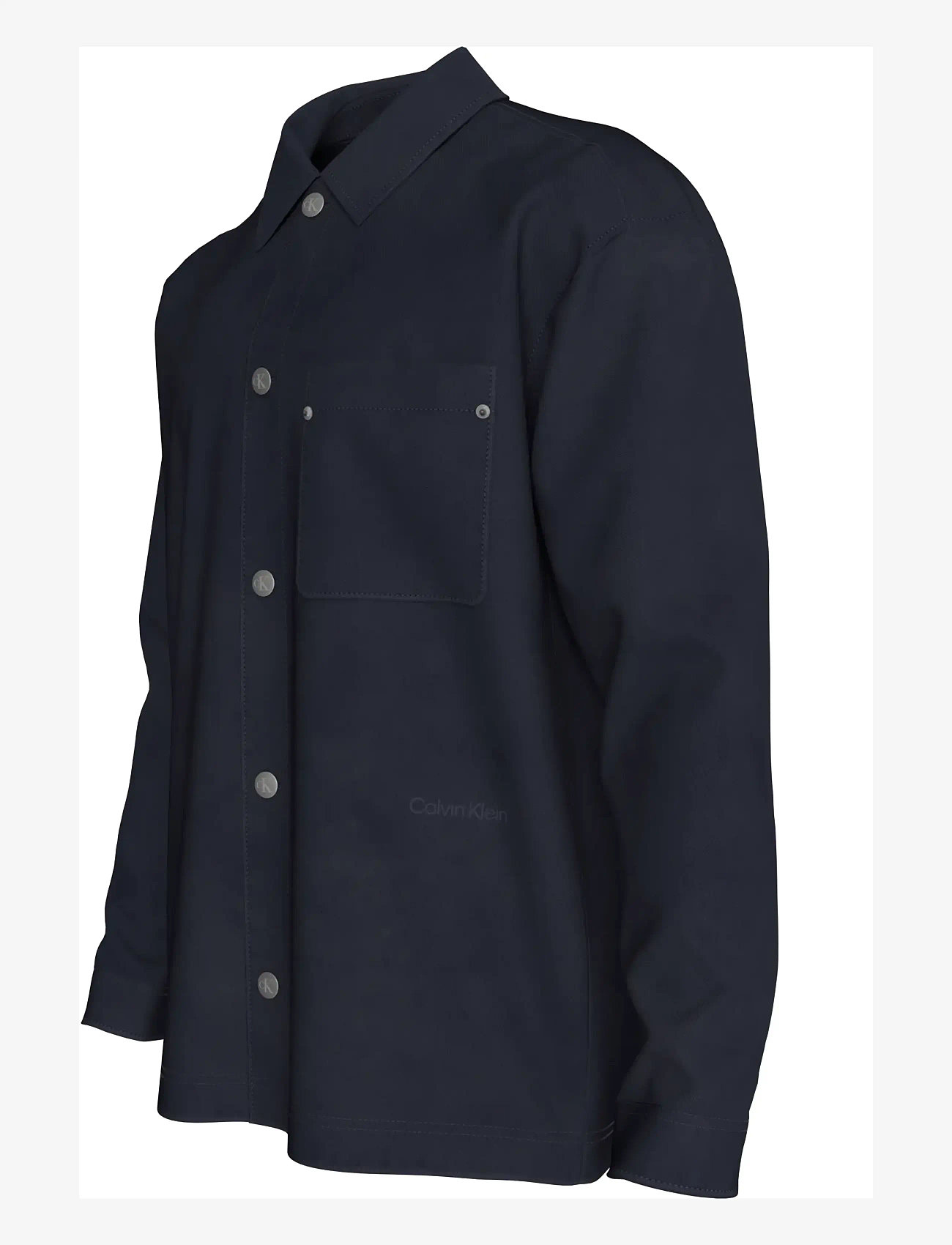 Calvin Klein - LS VISCOSE BLEND WORKWEAR CHORE - casual hemden - dark sapphire - 2
