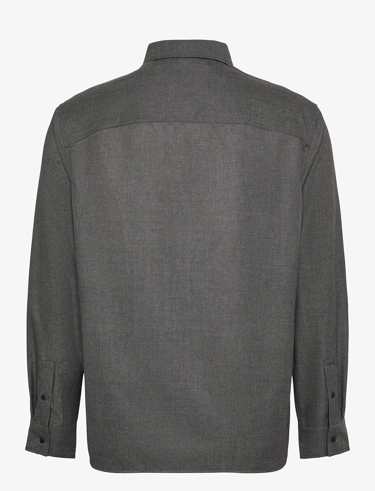 Calvin Klein - LS MELANGE PV EASY SHIRT - nach anlass kaufen - charcoal heather - 2