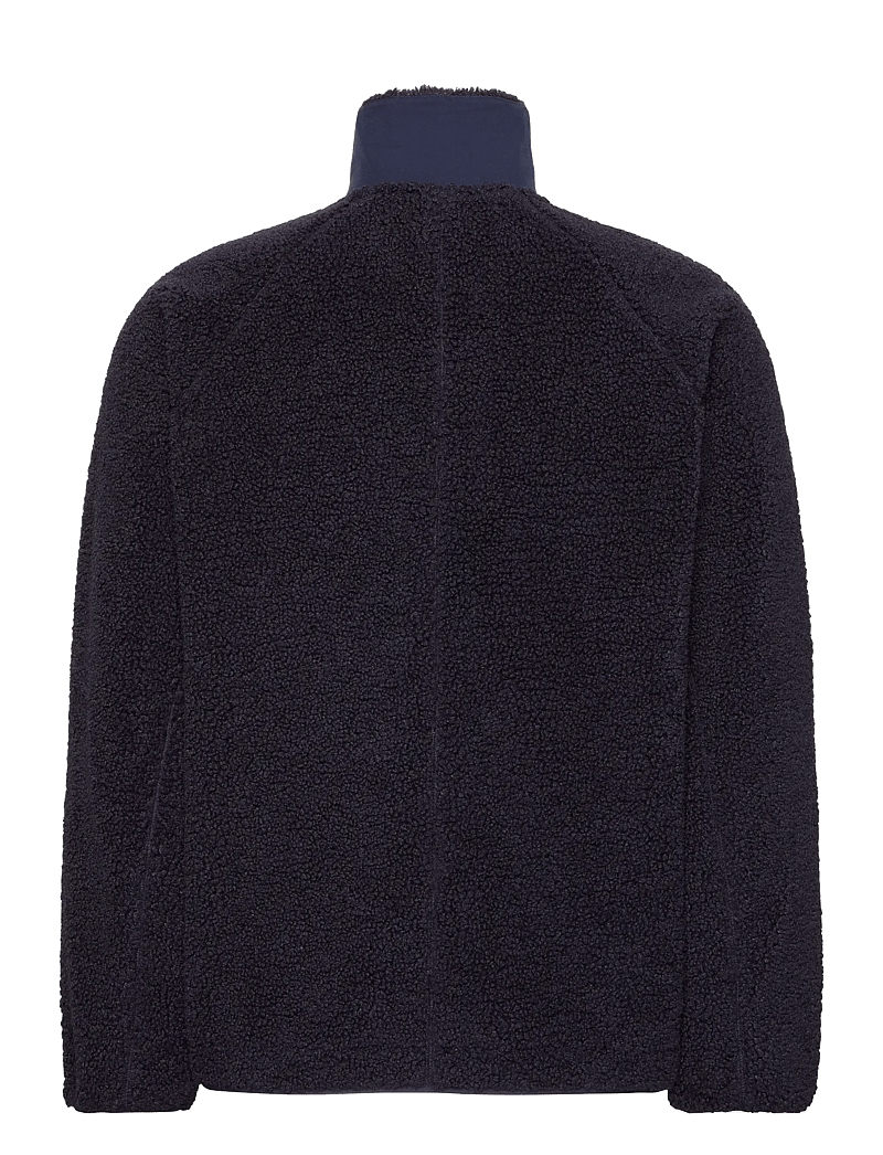 Calvin Klein - LS SHERPA ROLL NECK QTR ZIP PO - teddytröjor - evening sunset - 1