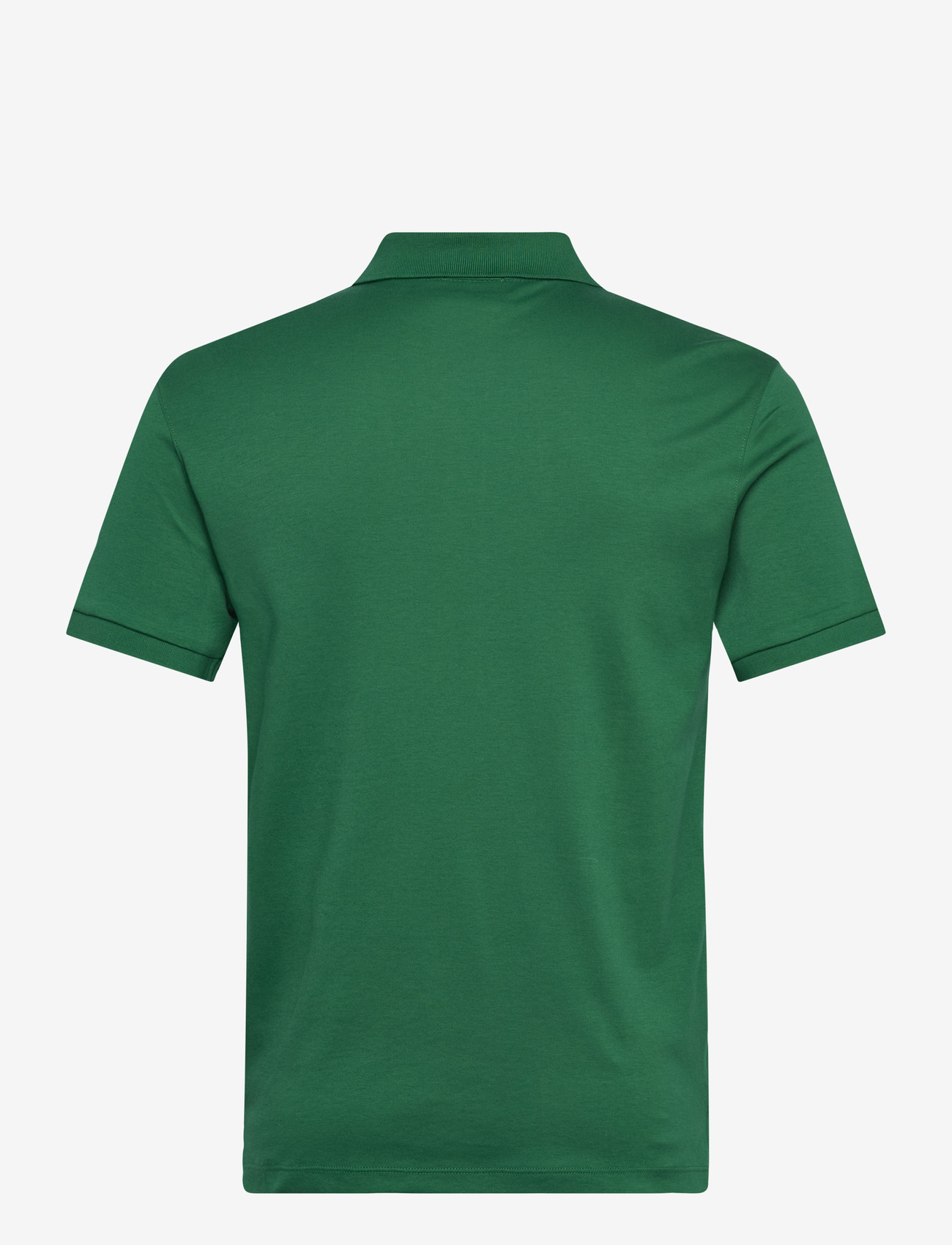 Calvin Klein - SS SLIM SUPIMA ZIP POLO - kortærmede poloer - enchanted forest - 1