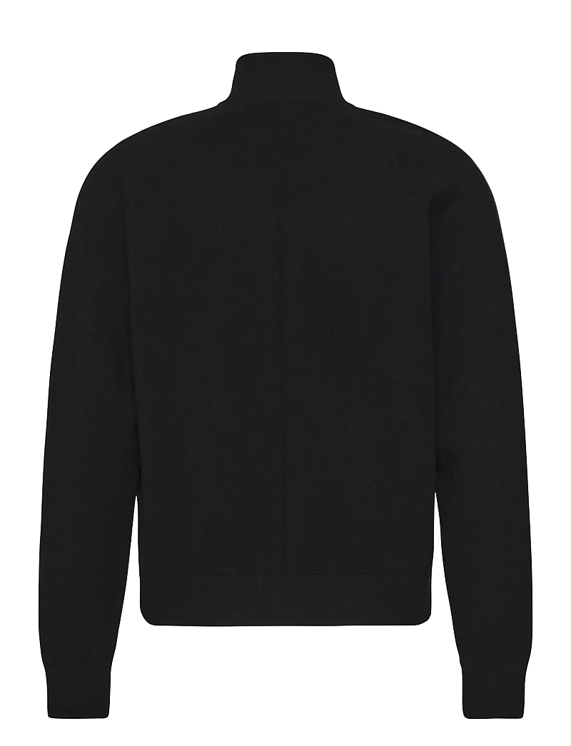 Calvin Klein - LS TECH KNIT TRACK JACKET FZ SWT - sportjacken - black - 1