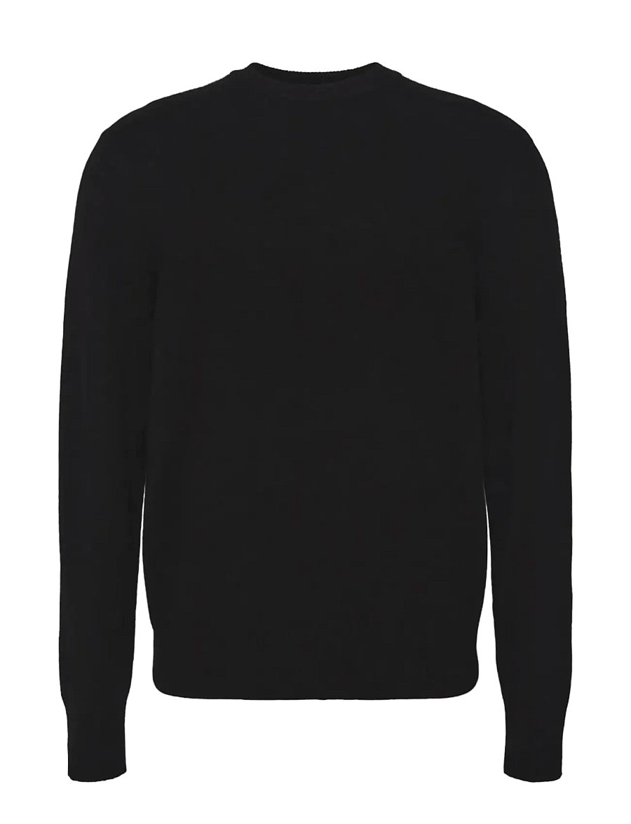 Calvin Klein - LS COZY WOOL CREWNK SWEATER 7GG - round necks - black - 1