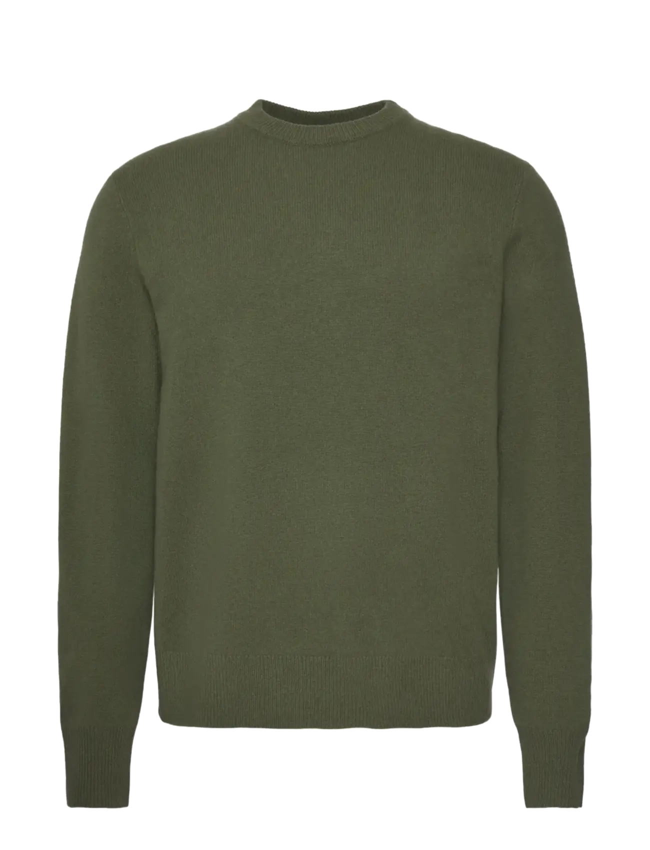 Calvin Klein LS COZY WOOL CREWNK SWEATER 7GG - Rundhals - FATIGUE / green