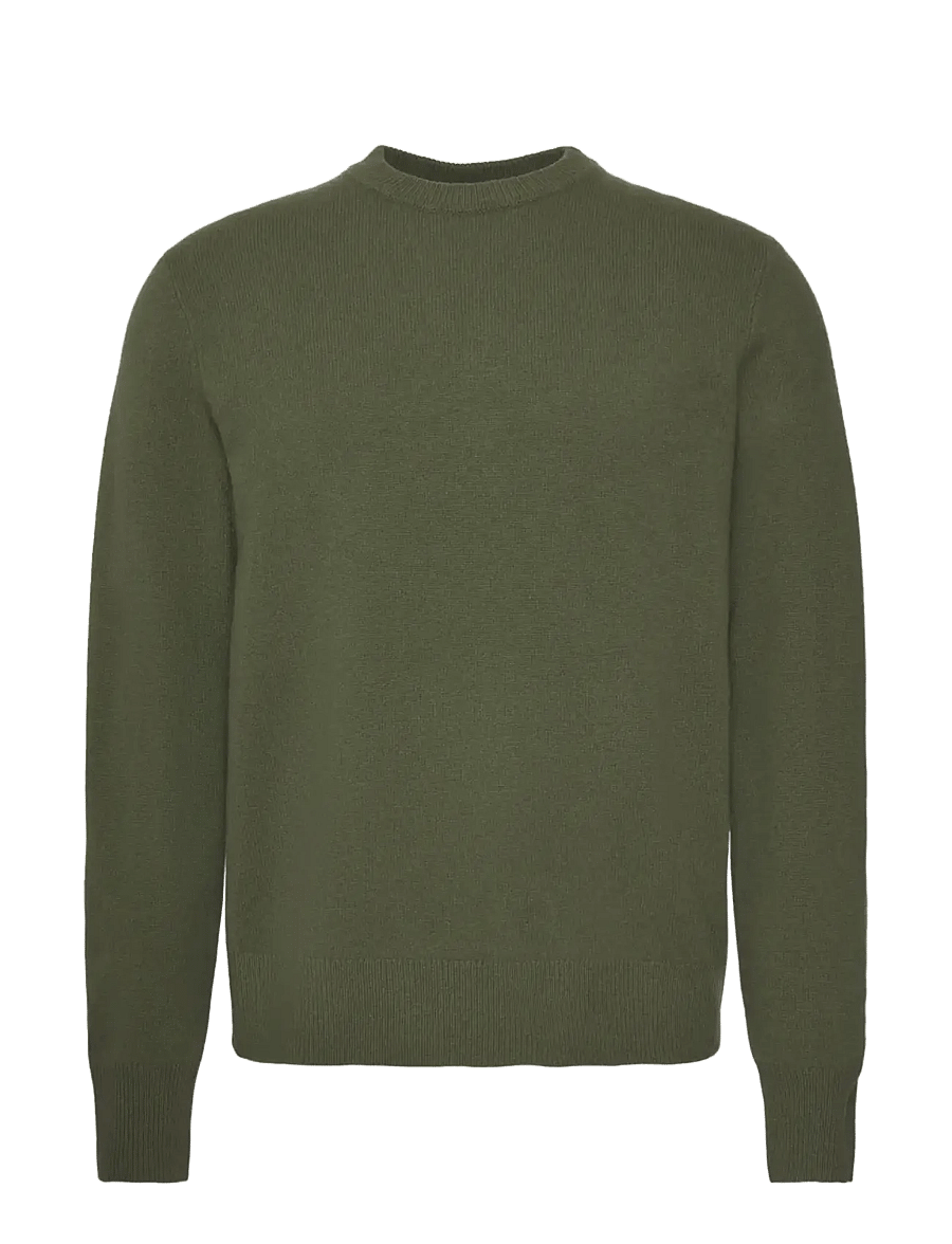 Calvin Klein - LS COZY WOOL CREWNK SWEATER 7GG - rund hals - fatigue - 1