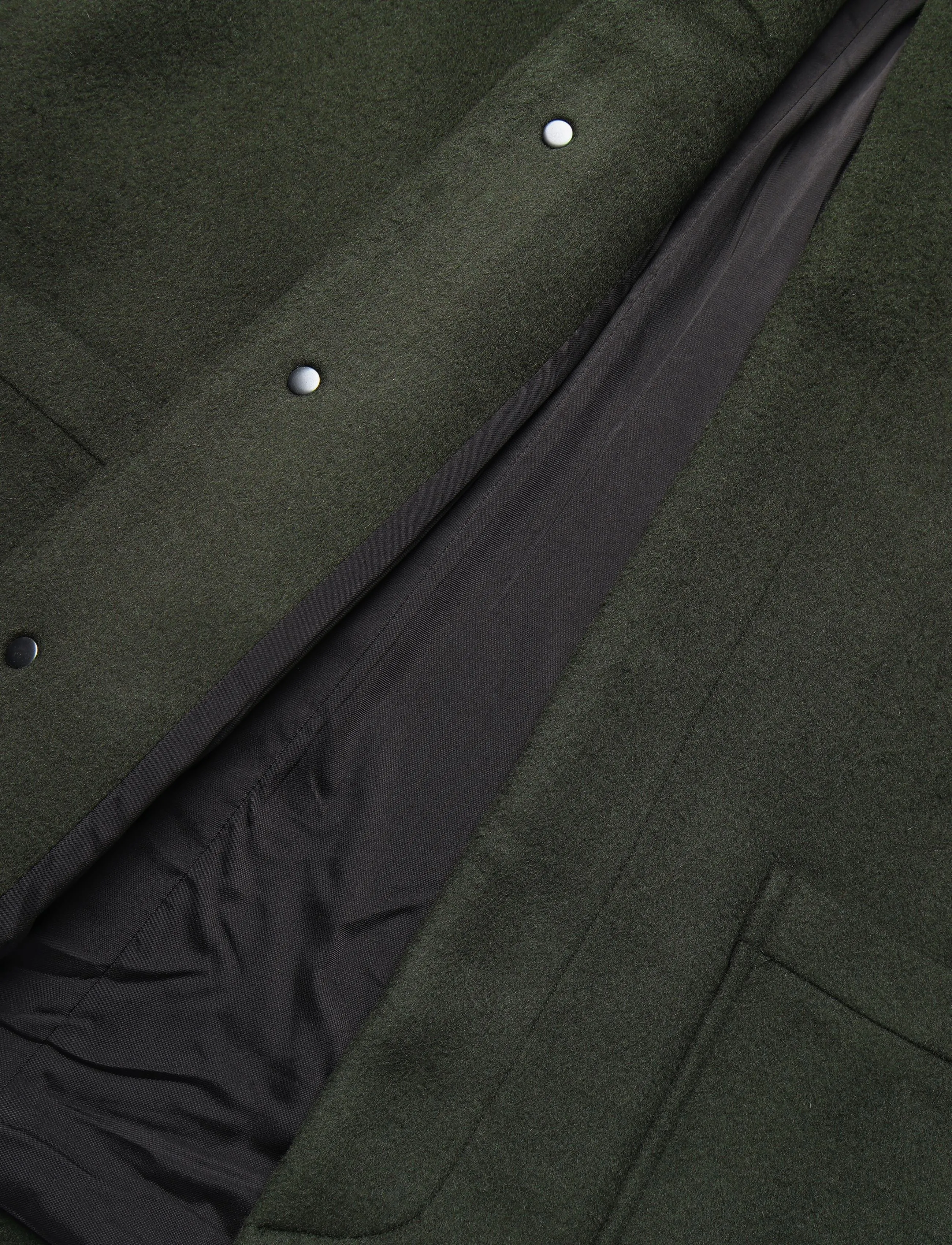 Calvin Klein - LS MELTON WOOL BLEND CAR COAT - peat - 3