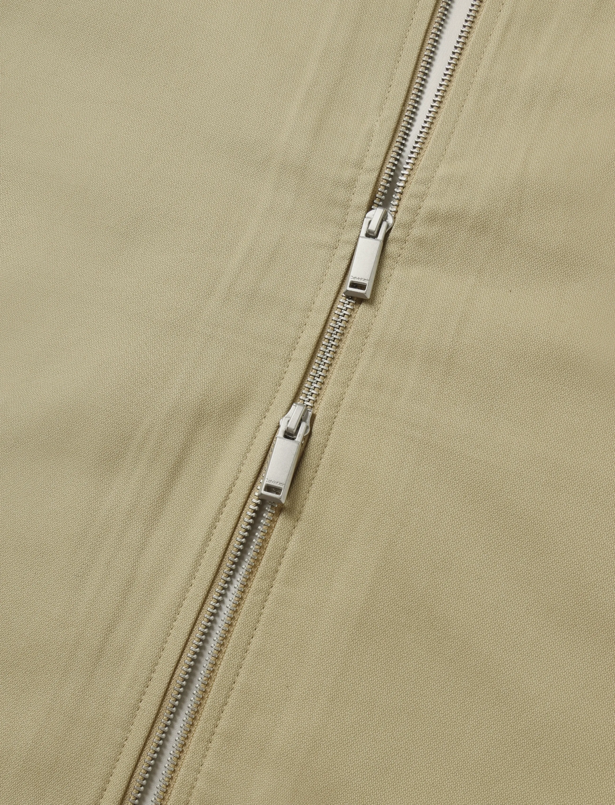 Calvin Klein - LS COTTON DOBBY BLOUSON JKT - travertine - 3