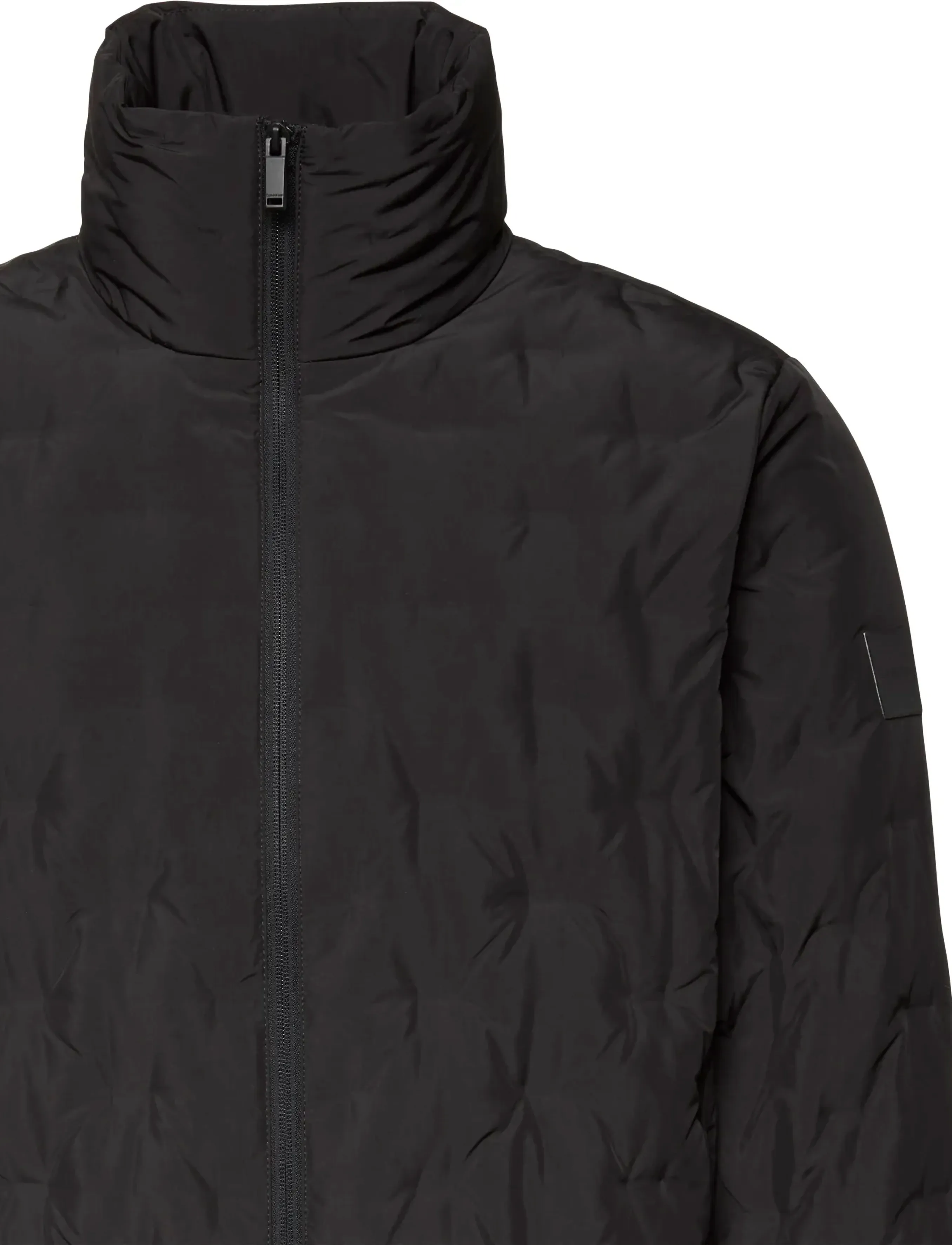 Calvin Klein - LS HEAT SEAL QUILTED PUFFER JKT - forårsjakker - black - 2