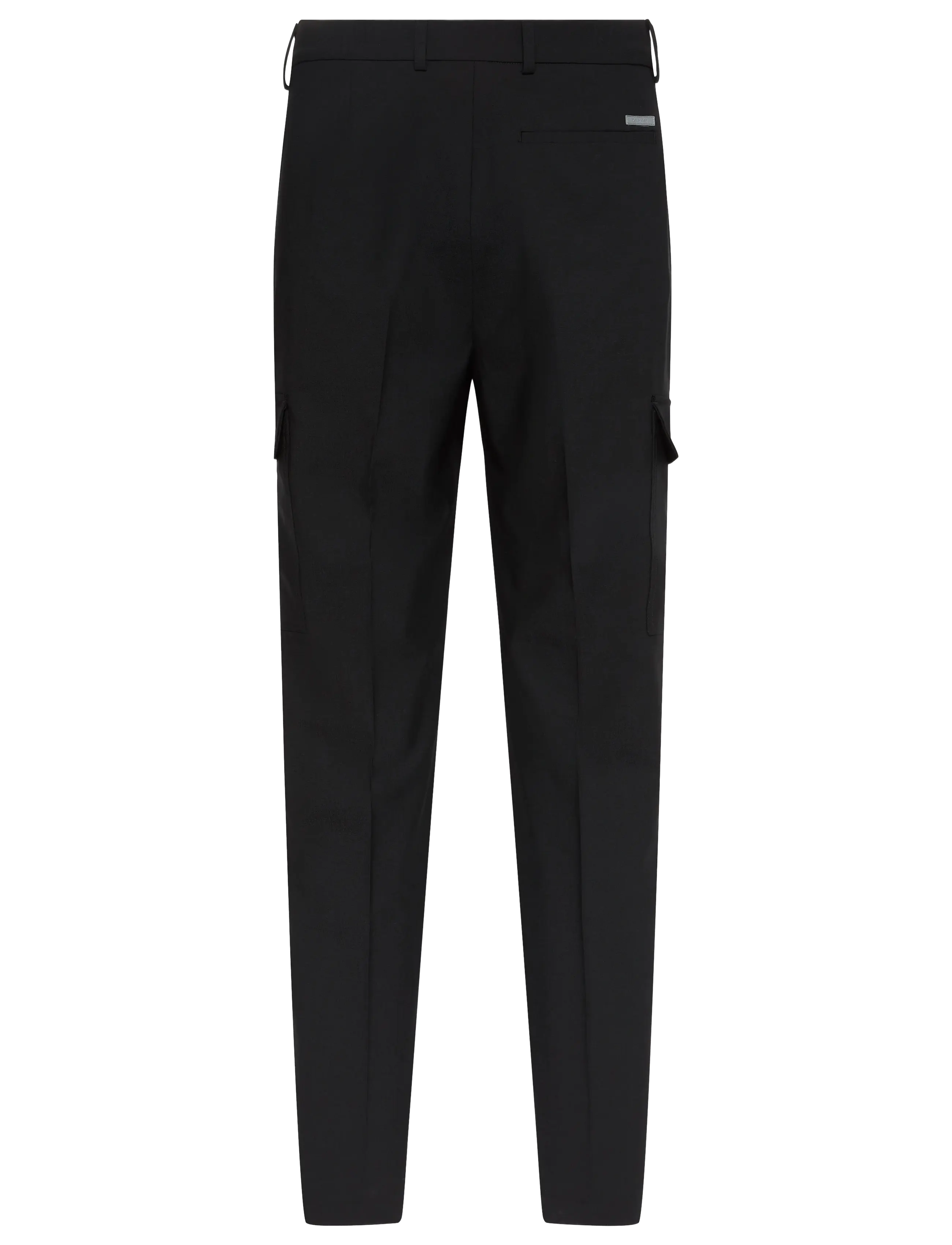 Calvin Klein - STRAIGHT BENGALINE CARGO PANTS - cargobukser - black - 1